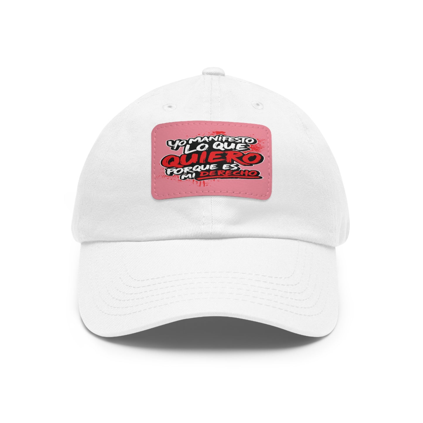 Gorra personalizada "Yo manifiesto lo que quiero"