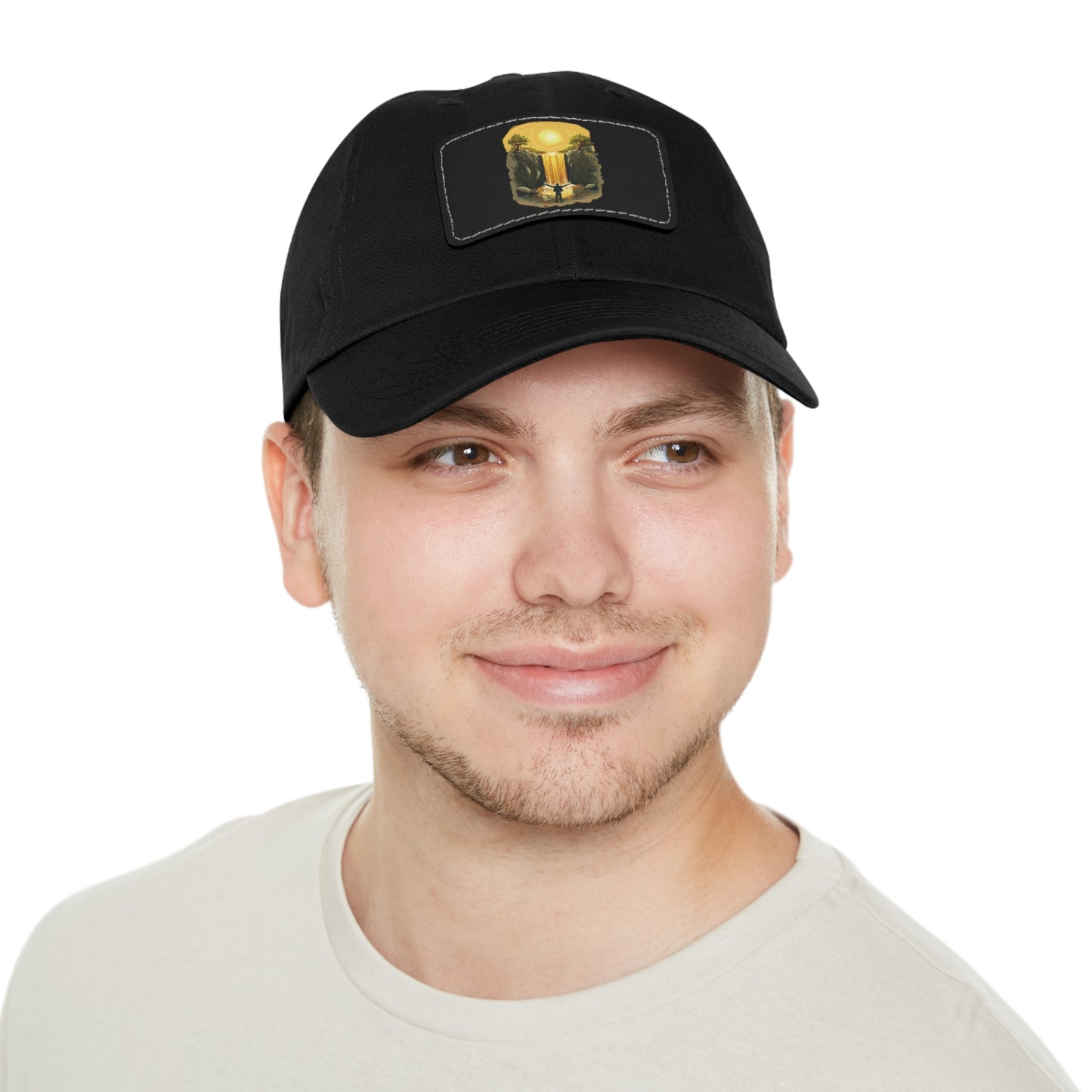 Gorra personalizada "A mí el dinero me llega todos los días"