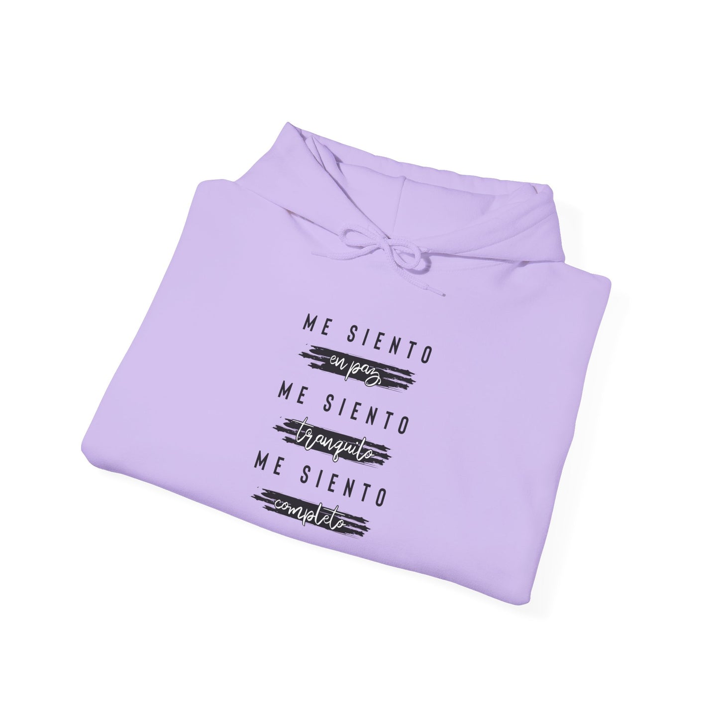 Sudadera con capucha unisex Heavy Blend™ - "Me siento en paz"