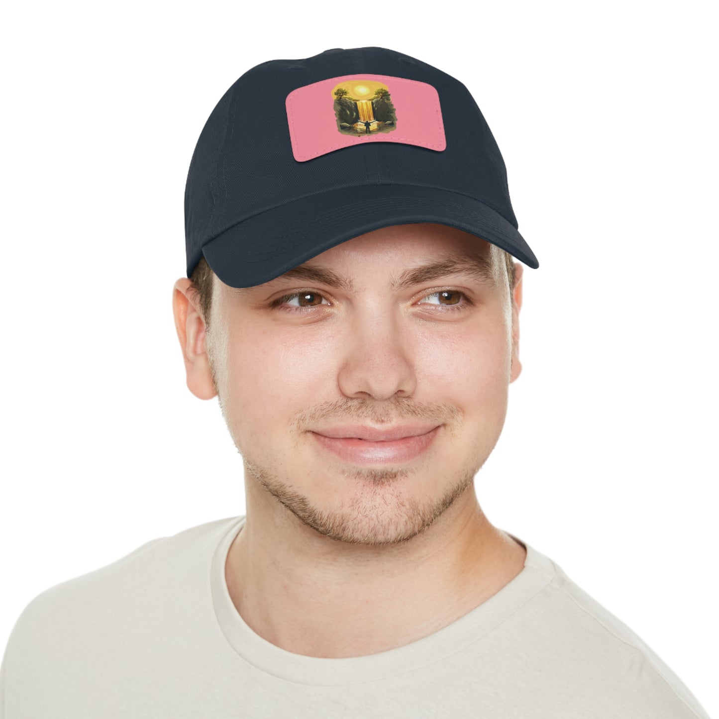 Gorra personalizada "A mí el dinero me llega todos los días"