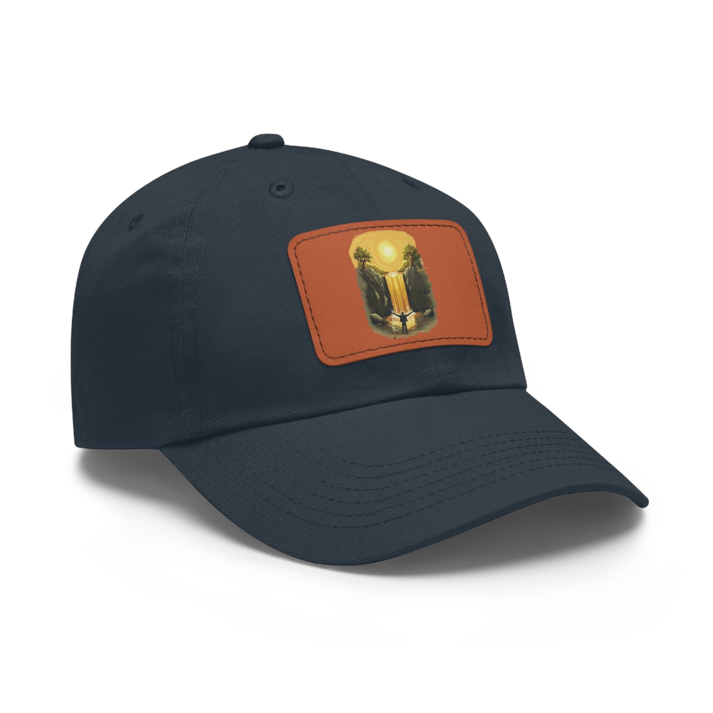 Gorra personalizada "A mí el dinero me llega todos los días"