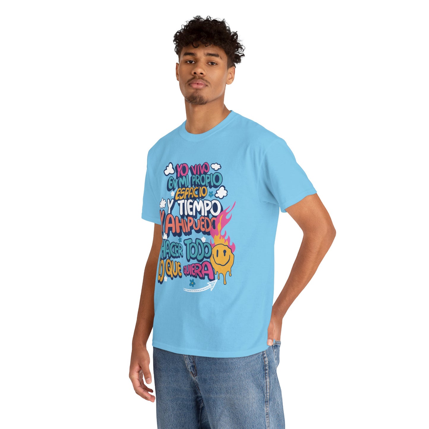 Playera Unisex "Yo vivo en mi propio espacio y tiempo"