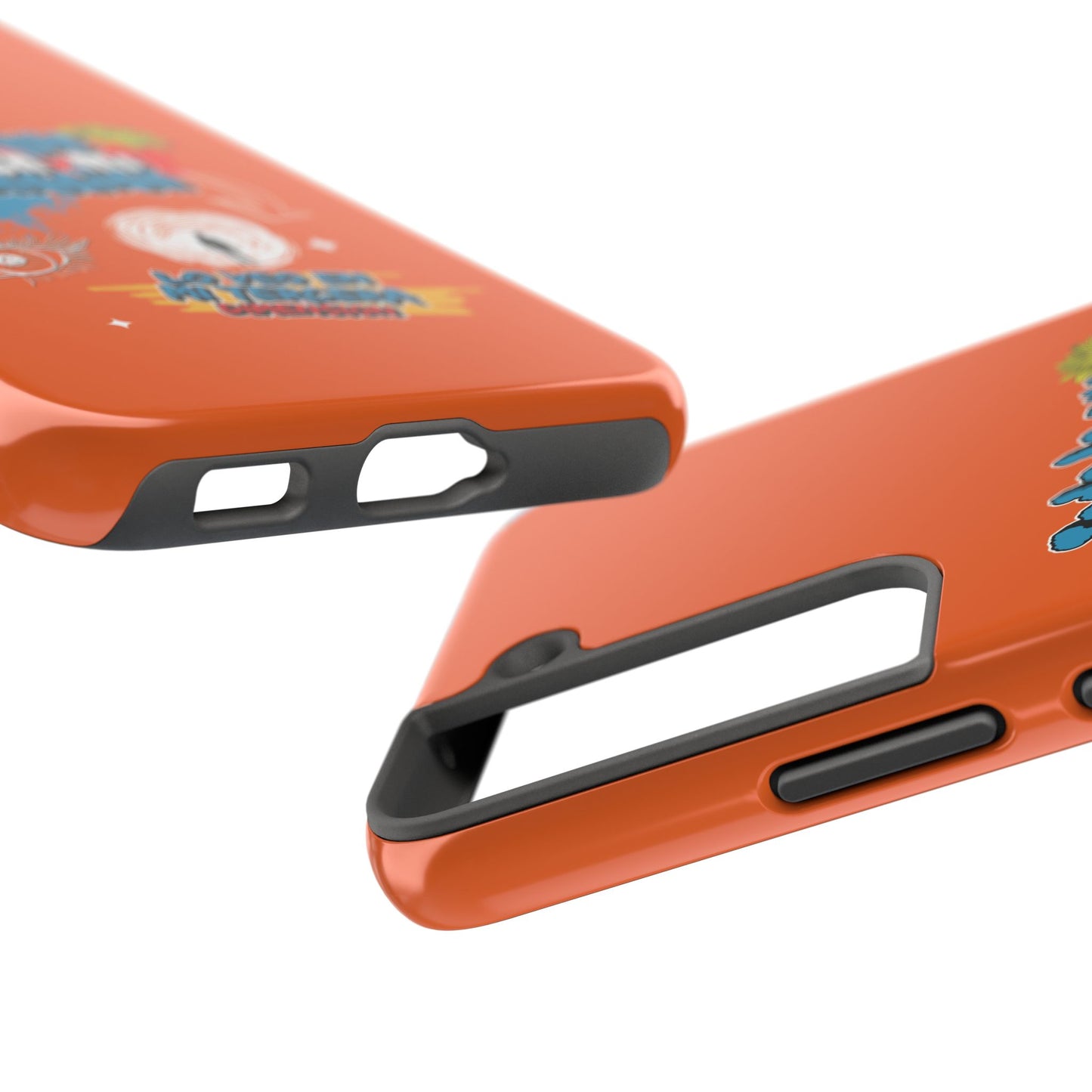 Funda para teléfono "Todo lo que veo en mi imaginación" - Naranja