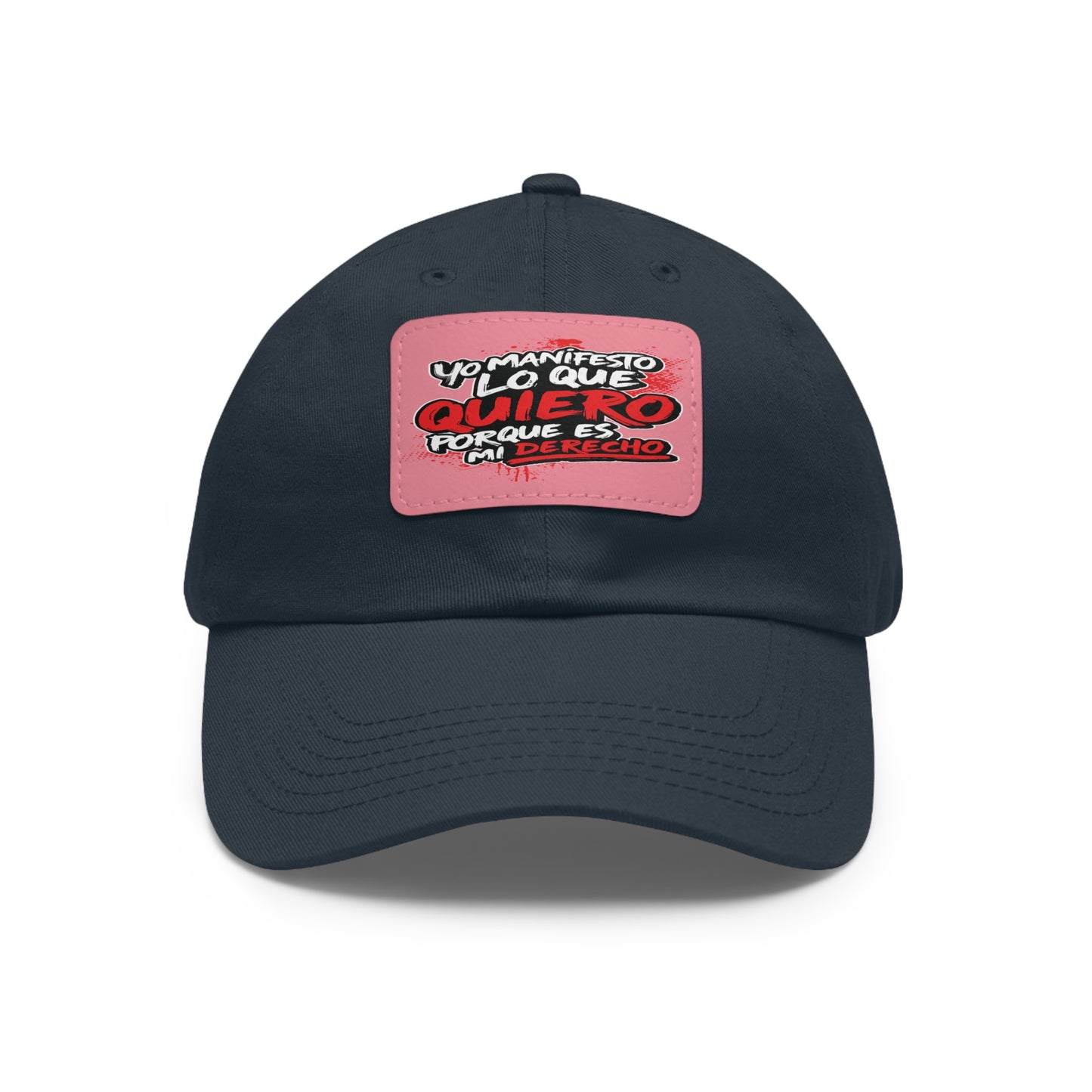 Gorra personalizada "Yo manifiesto lo que quiero"