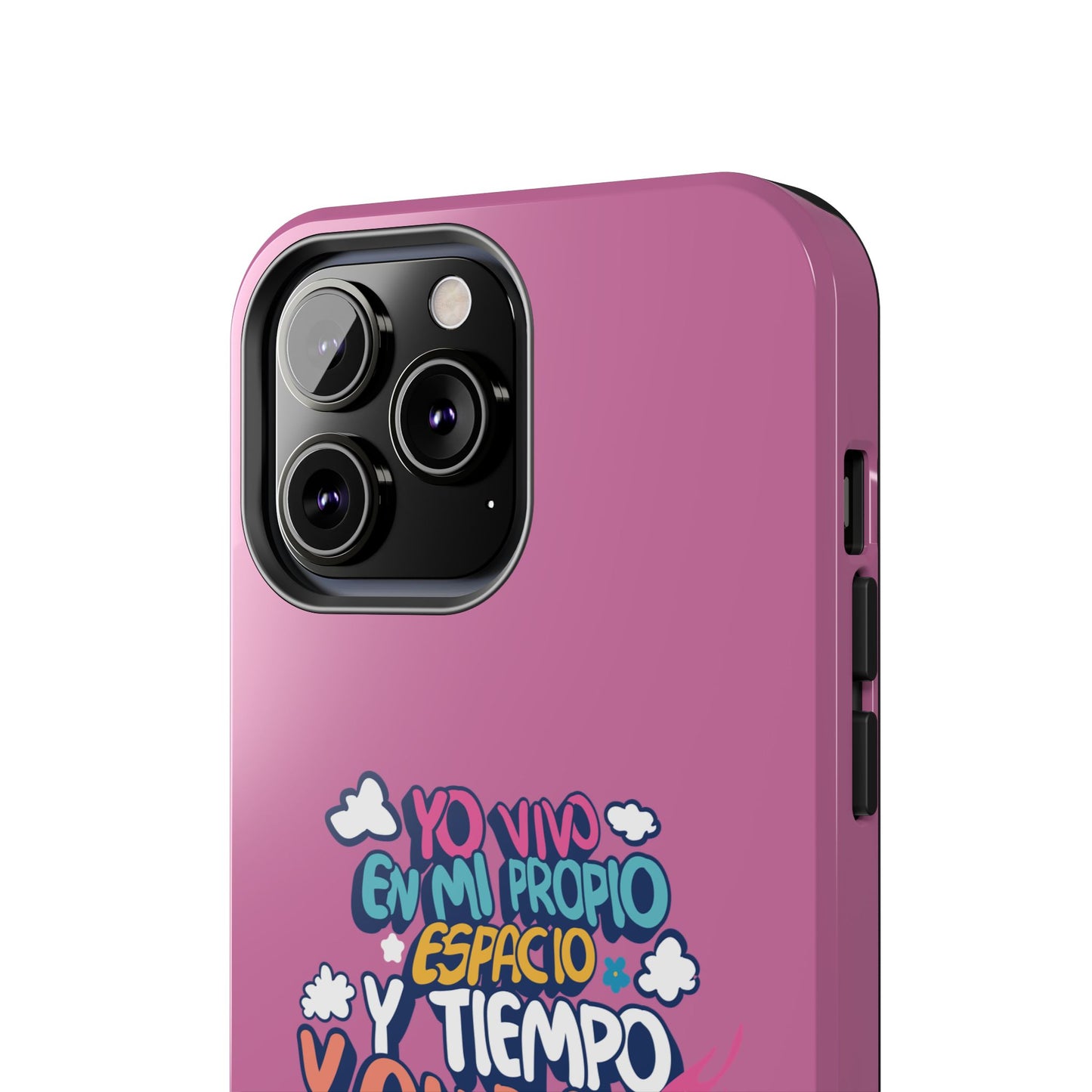 Funda para teléfono "Yo vivo en propio espacio y tiempo"