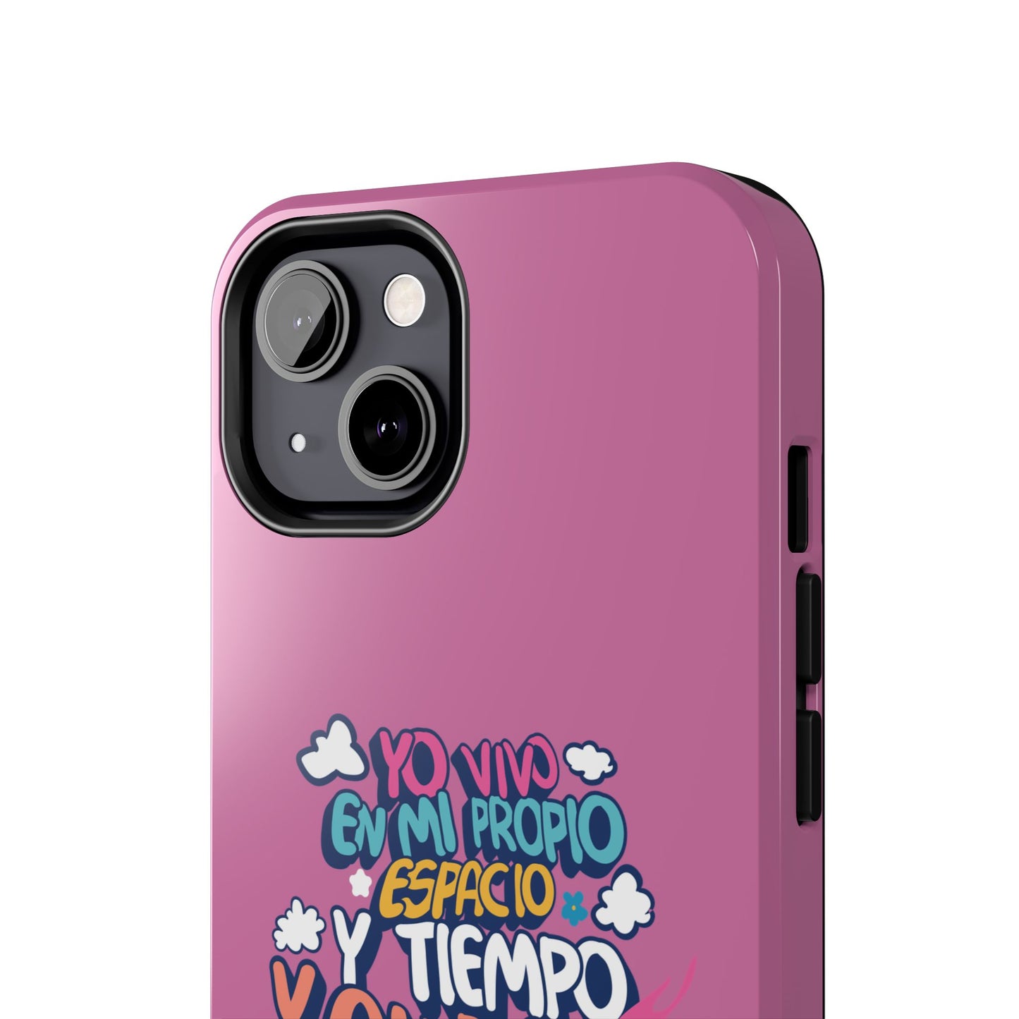 Funda para teléfono "Yo vivo en propio espacio y tiempo"