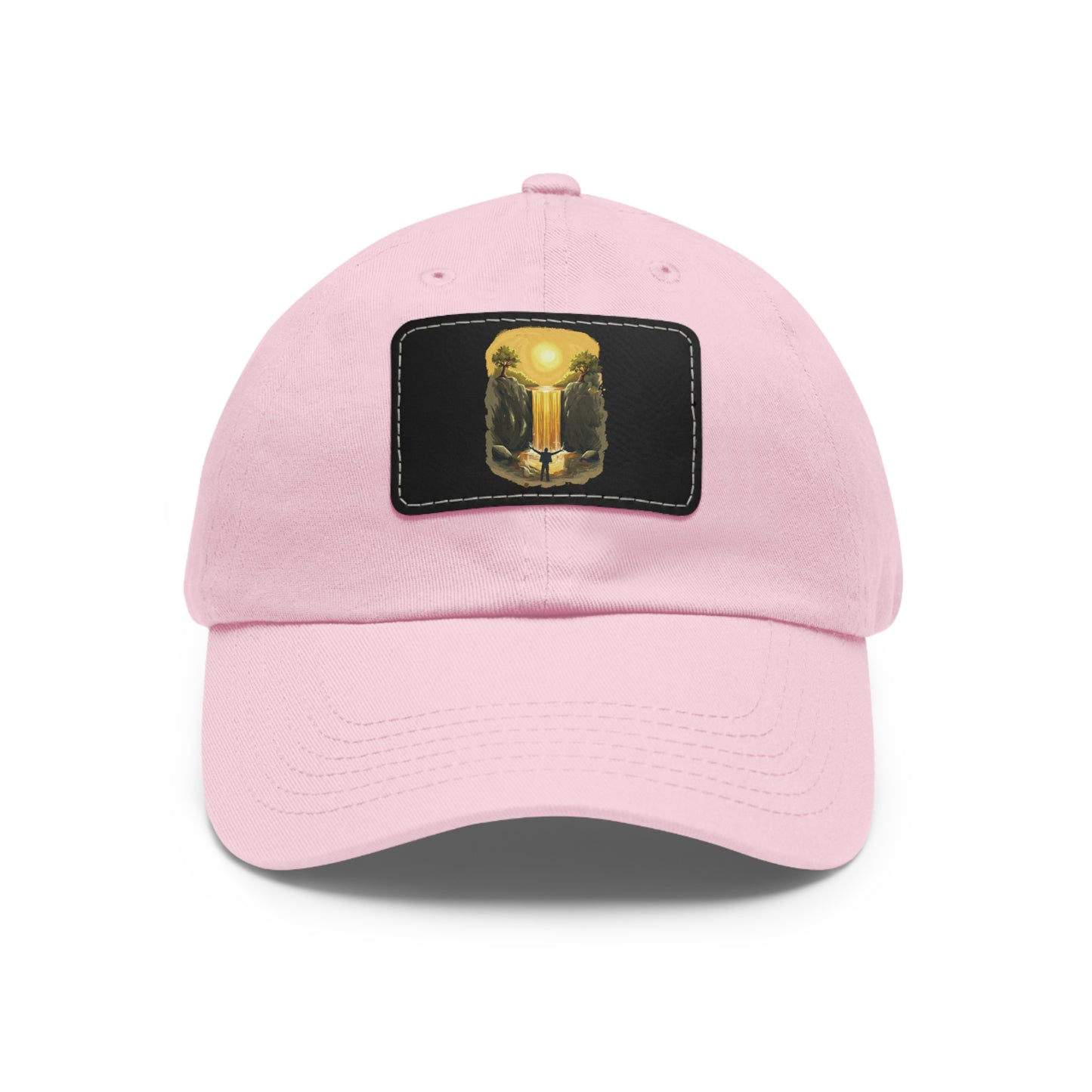 Gorra personalizada "A mí el dinero me llega todos los días"