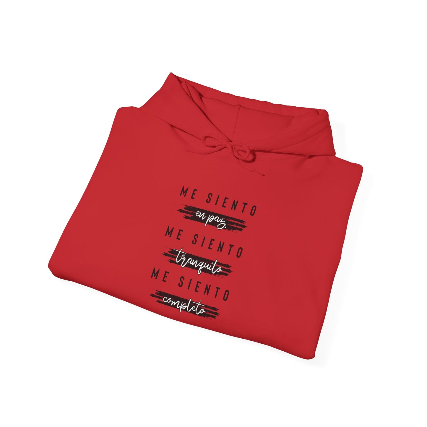 Sudadera con capucha unisex Heavy Blend™ - "Me siento en paz"
