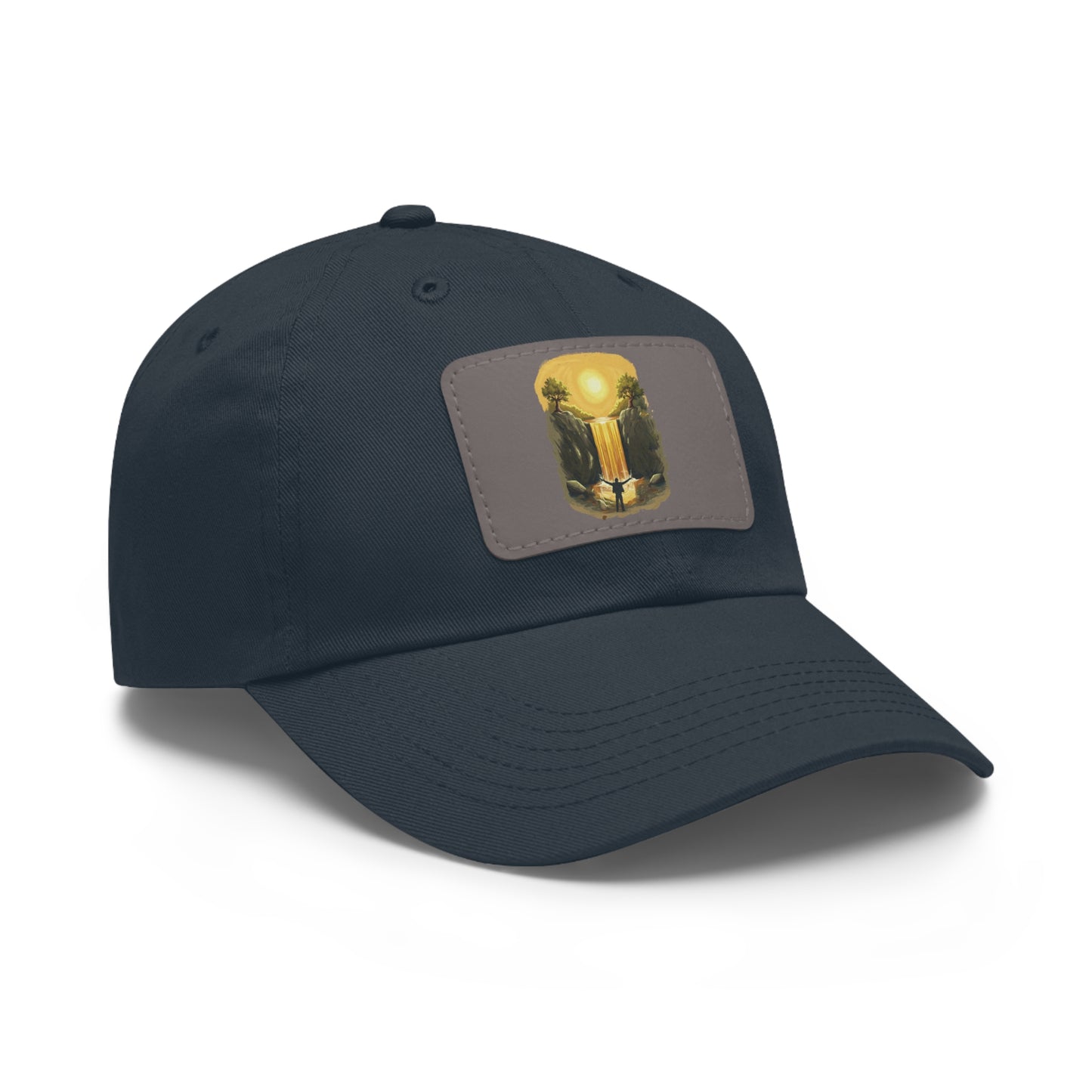 Gorra personalizada "A mí el dinero me llega todos los días"