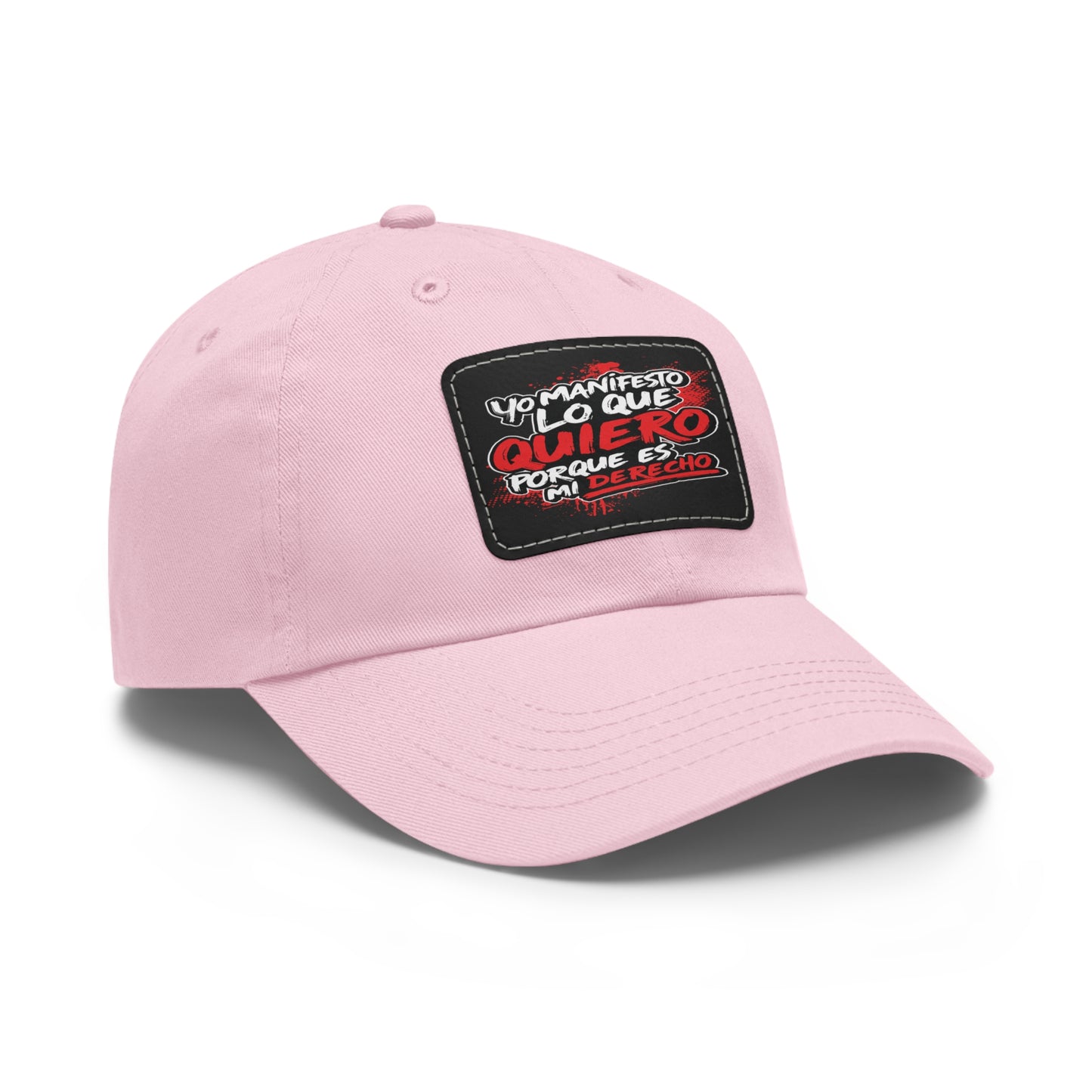 Gorra personalizada "Yo manifiesto lo que quiero"