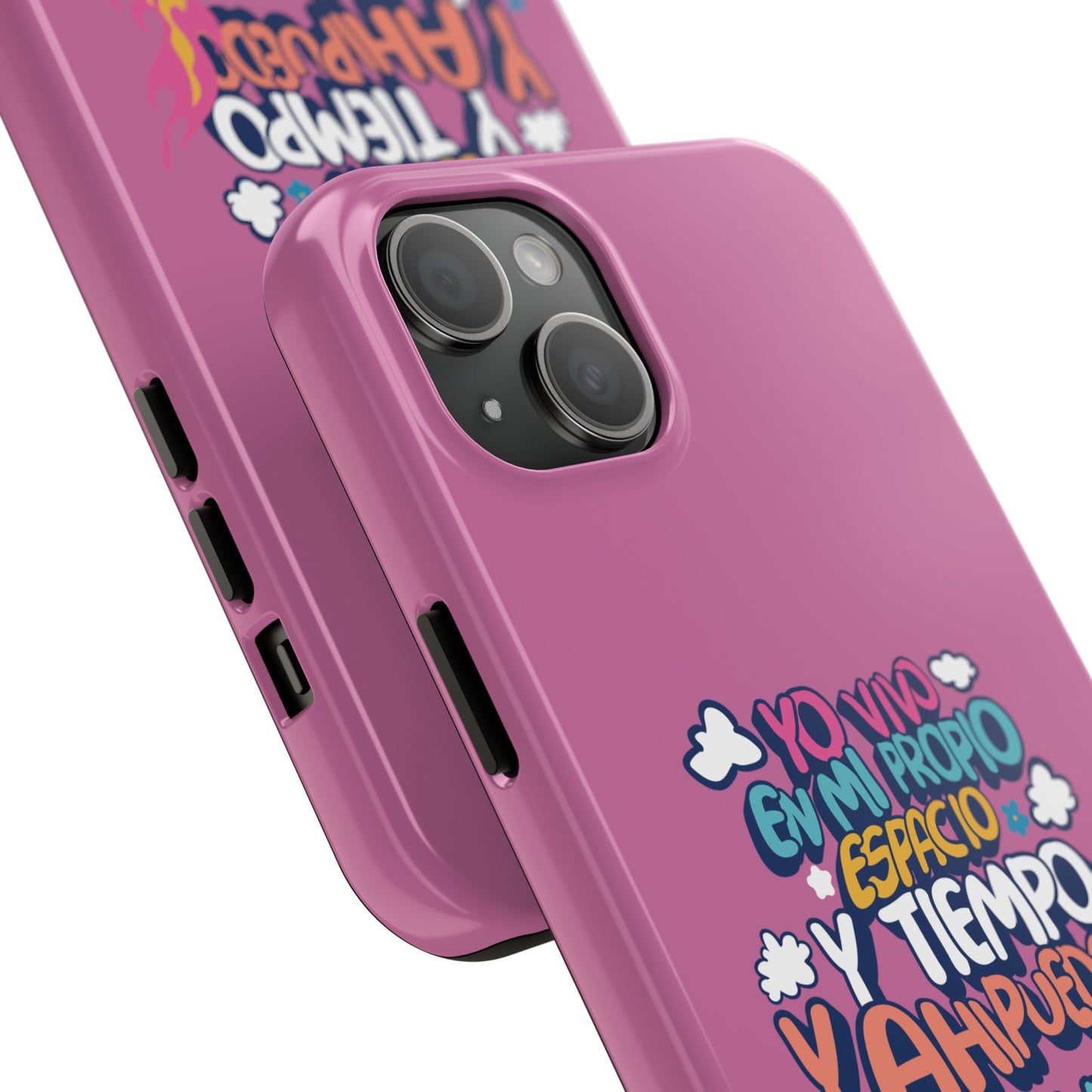 Funda para teléfono "Yo vivo en propio espacio y tiempo"
