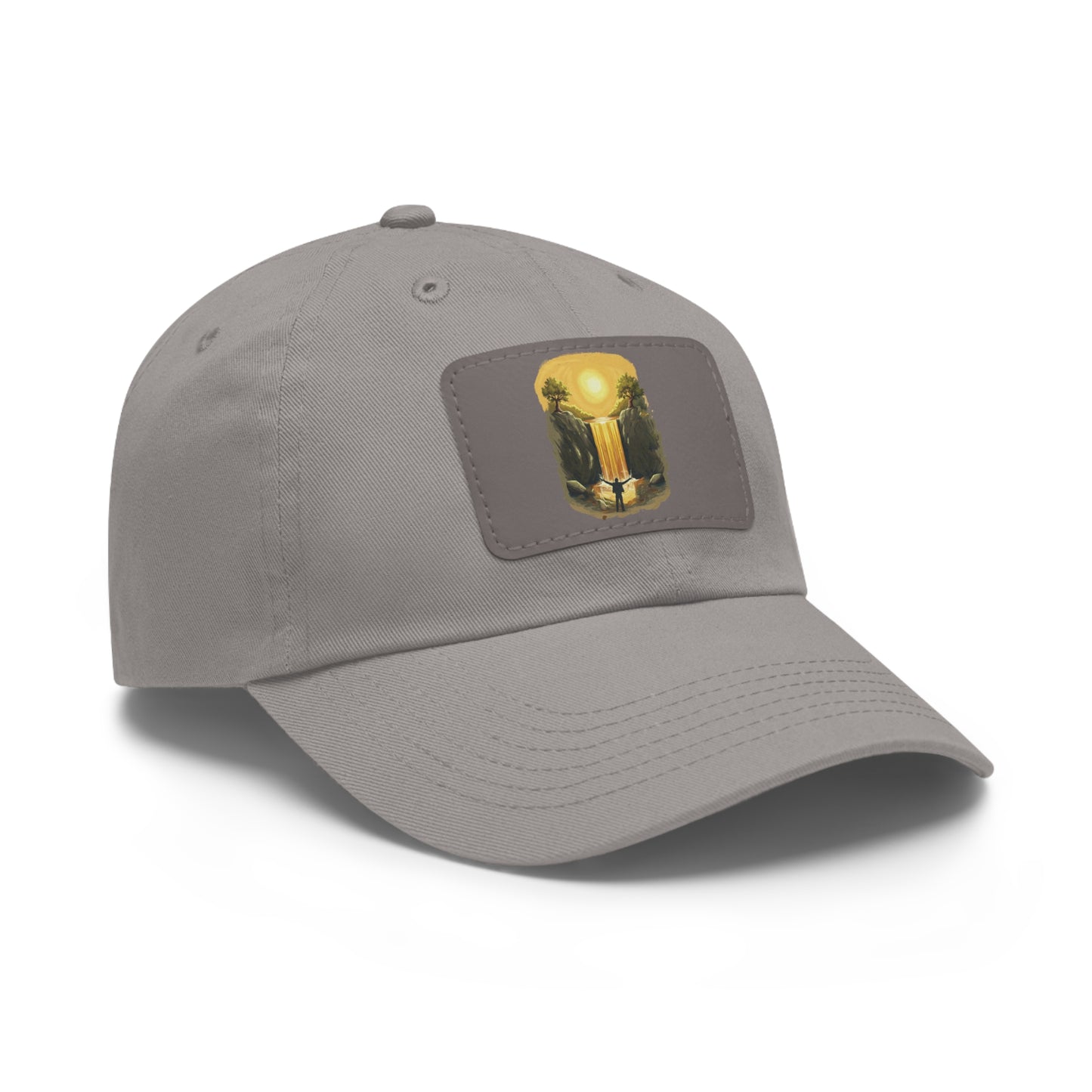 Gorra personalizada "A mí el dinero me llega todos los días"