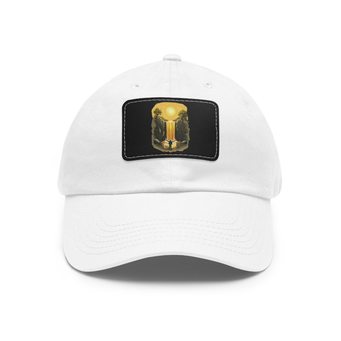 Gorra personalizada "A mí el dinero me llega todos los días"