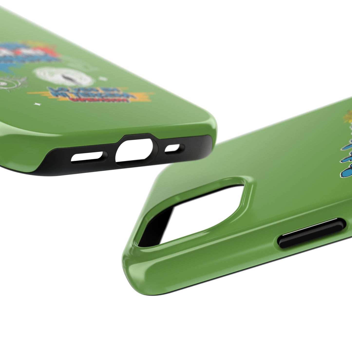 Funda para teléfono "Todo lo que veo en mi imaginación" - Verde