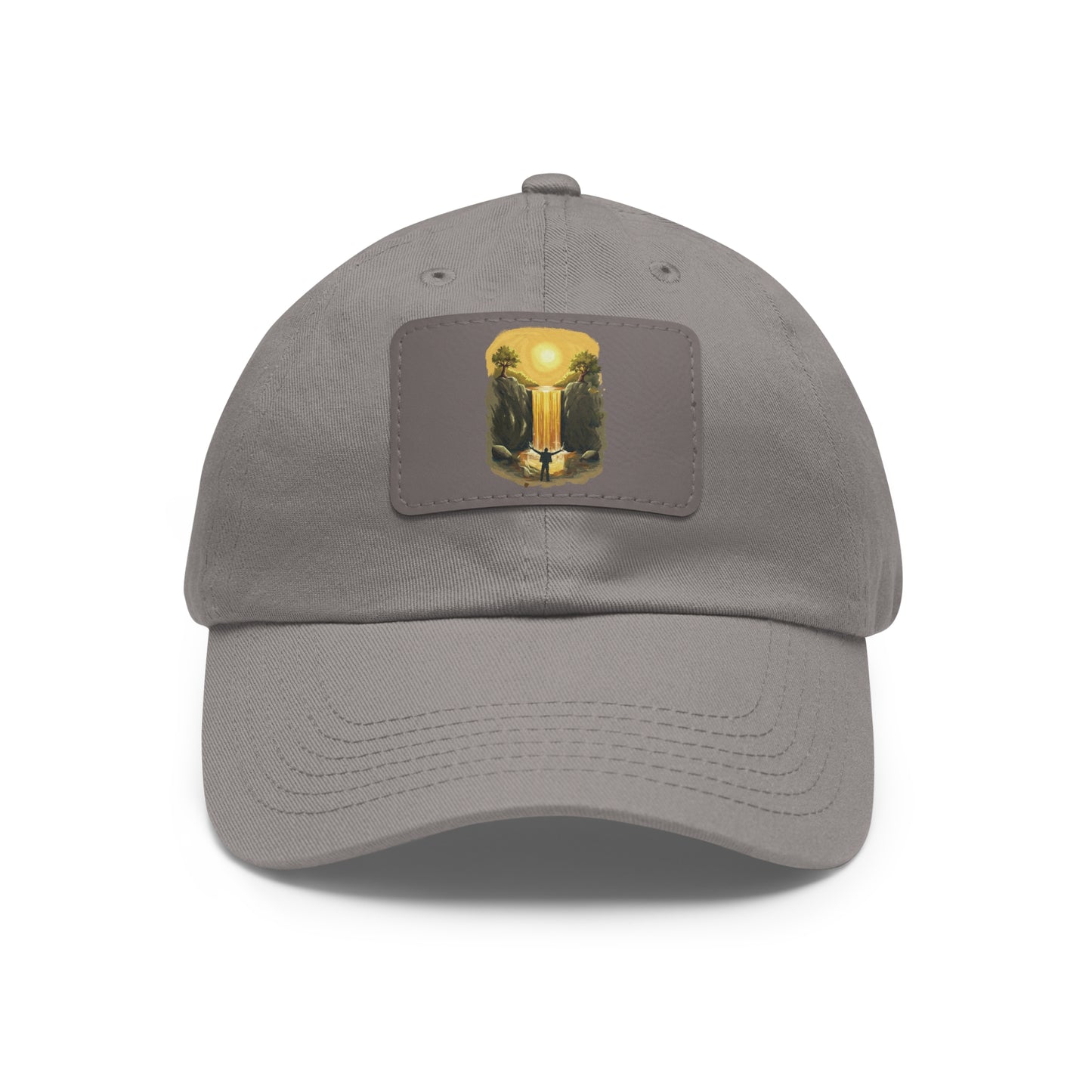Gorra personalizada "A mí el dinero me llega todos los días"