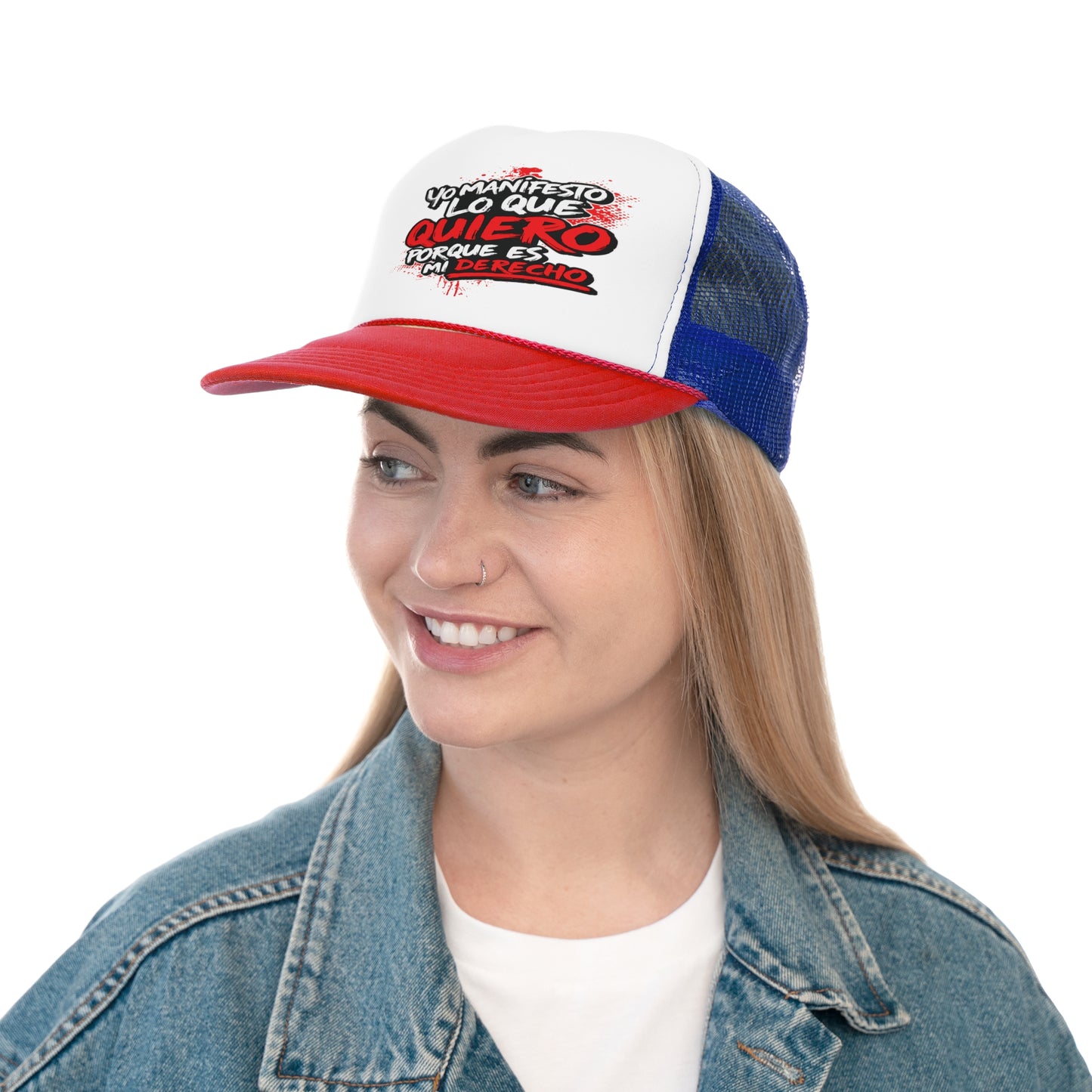 Gorras "Yo manifiesto lo que quiero"