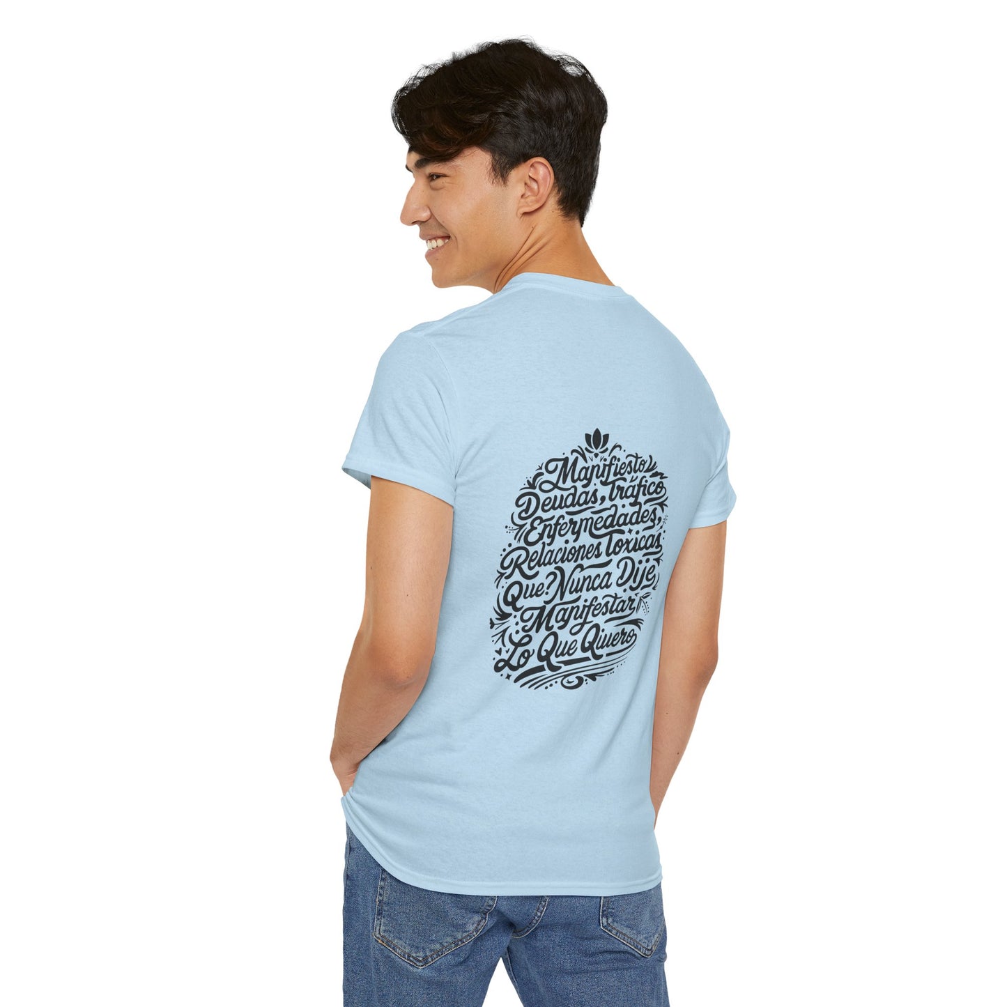 Playera Unisex Heavy Cotton Tee "Nunca dije Manifestar lo que quiero" - Celes Manifestación