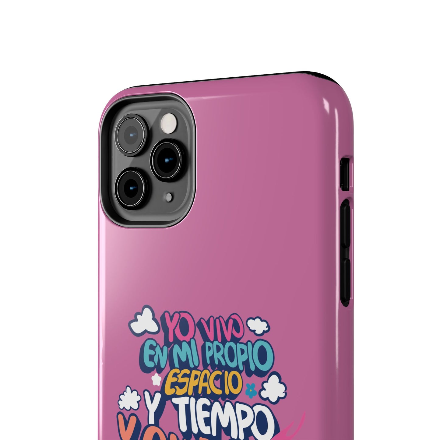 Funda para teléfono "Yo vivo en propio espacio y tiempo"