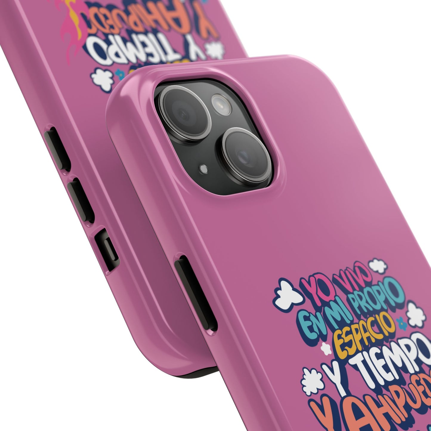 Funda para teléfono "Yo vivo en propio espacio y tiempo"