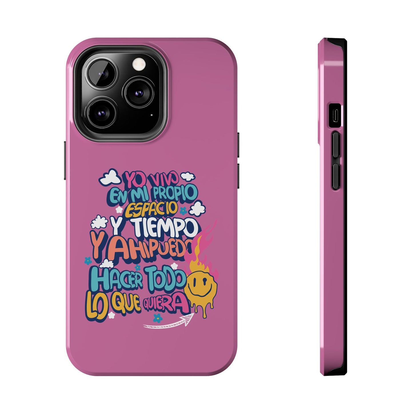 Funda para teléfono "Yo vivo en propio espacio y tiempo"