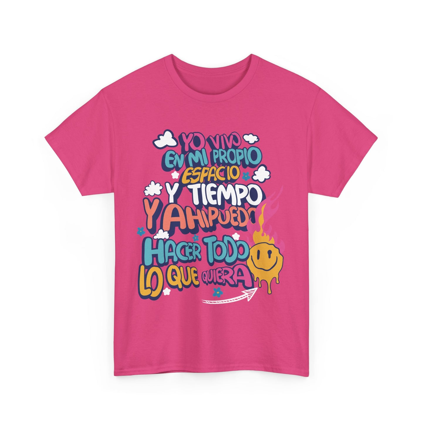Playera Unisex "Yo vivo en mi propio espacio y tiempo"