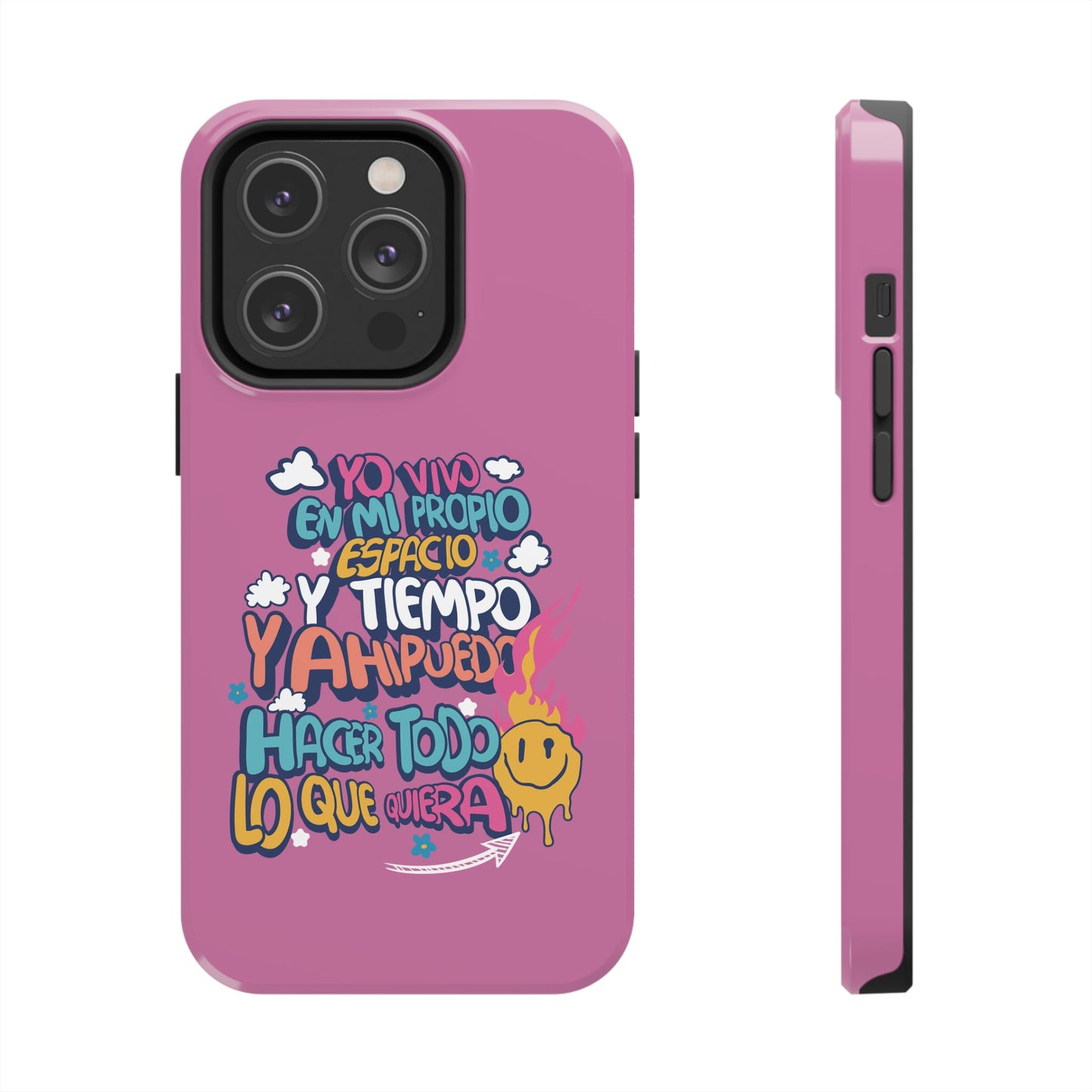 Funda para teléfono "Yo vivo en propio espacio y tiempo"