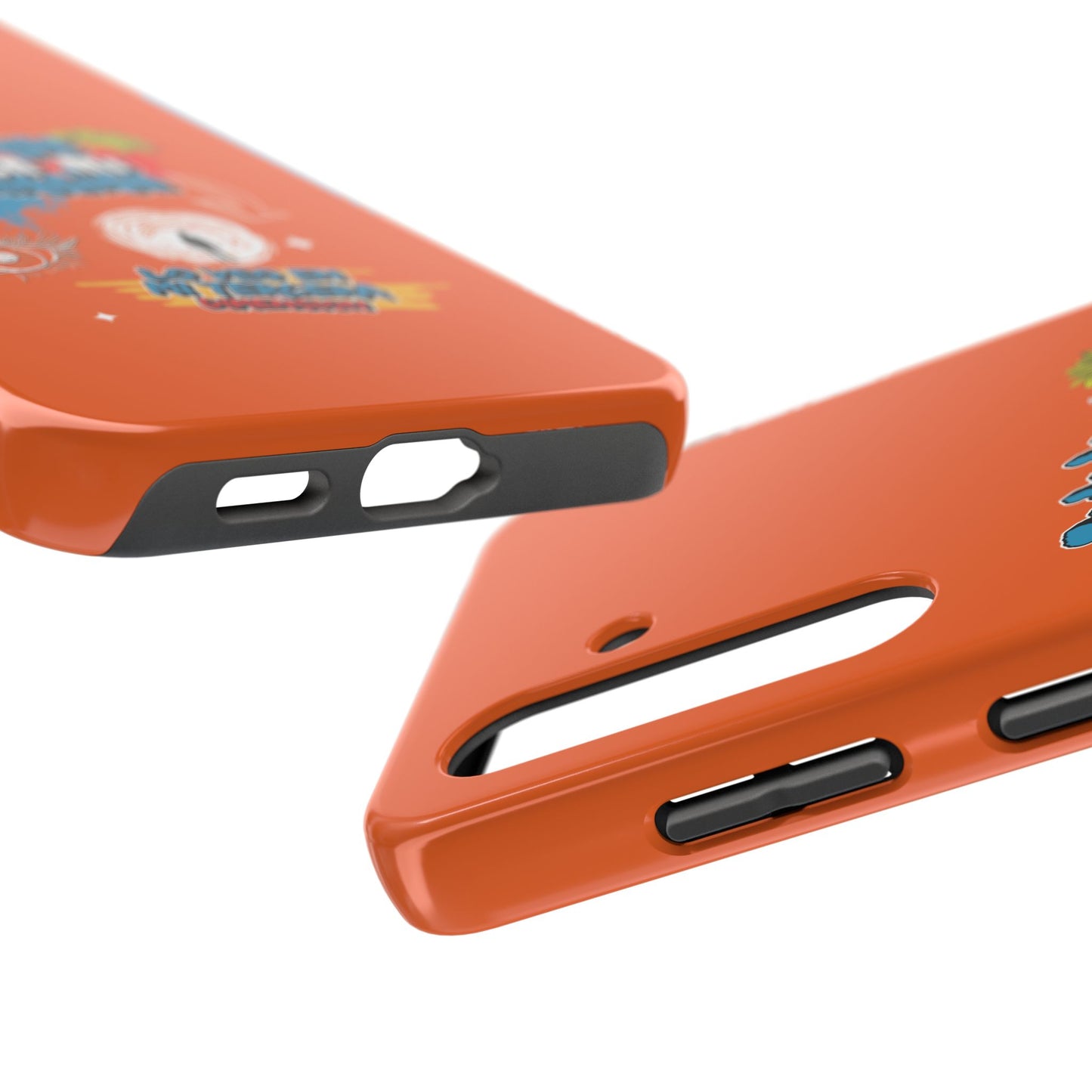 Funda para teléfono "Todo lo que veo en mi imaginación" - Naranja