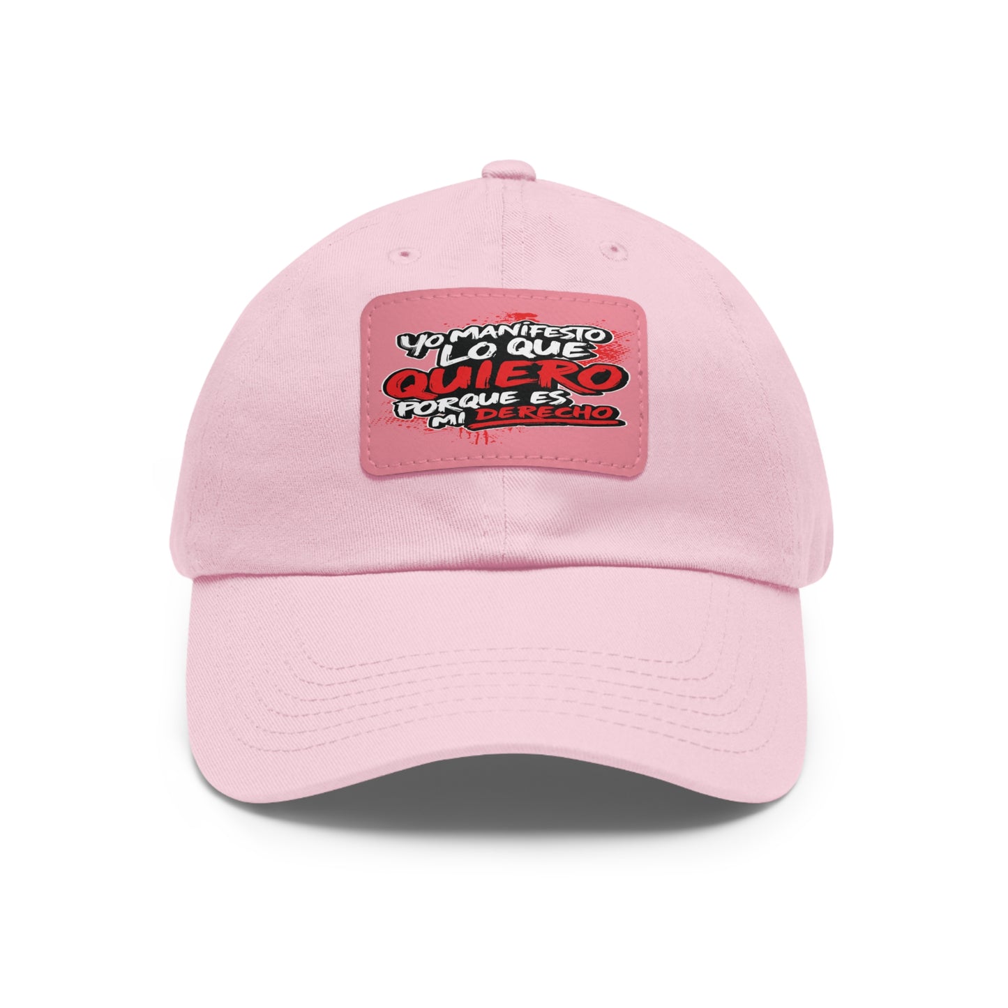 Gorra personalizada "Yo manifiesto lo que quiero"