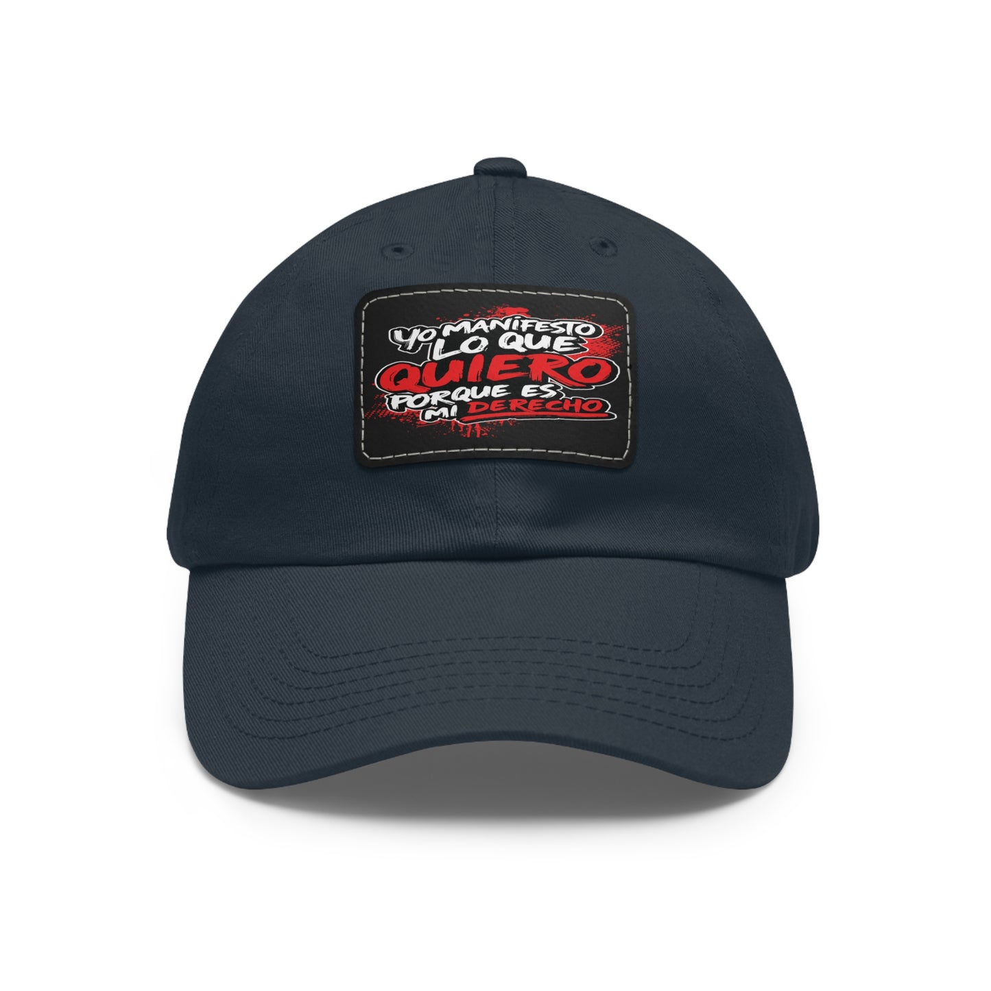 Gorra personalizada "Yo manifiesto lo que quiero"