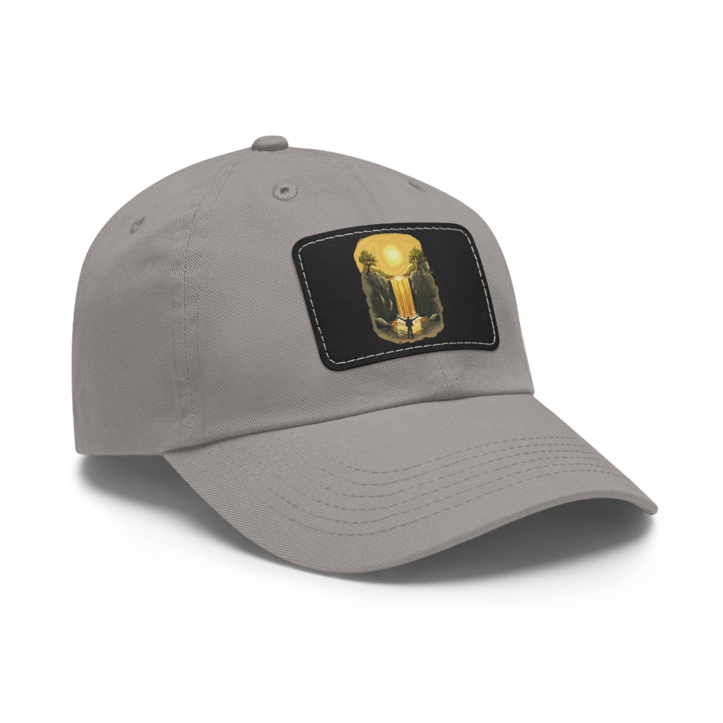 Gorra personalizada "A mí el dinero me llega todos los días"