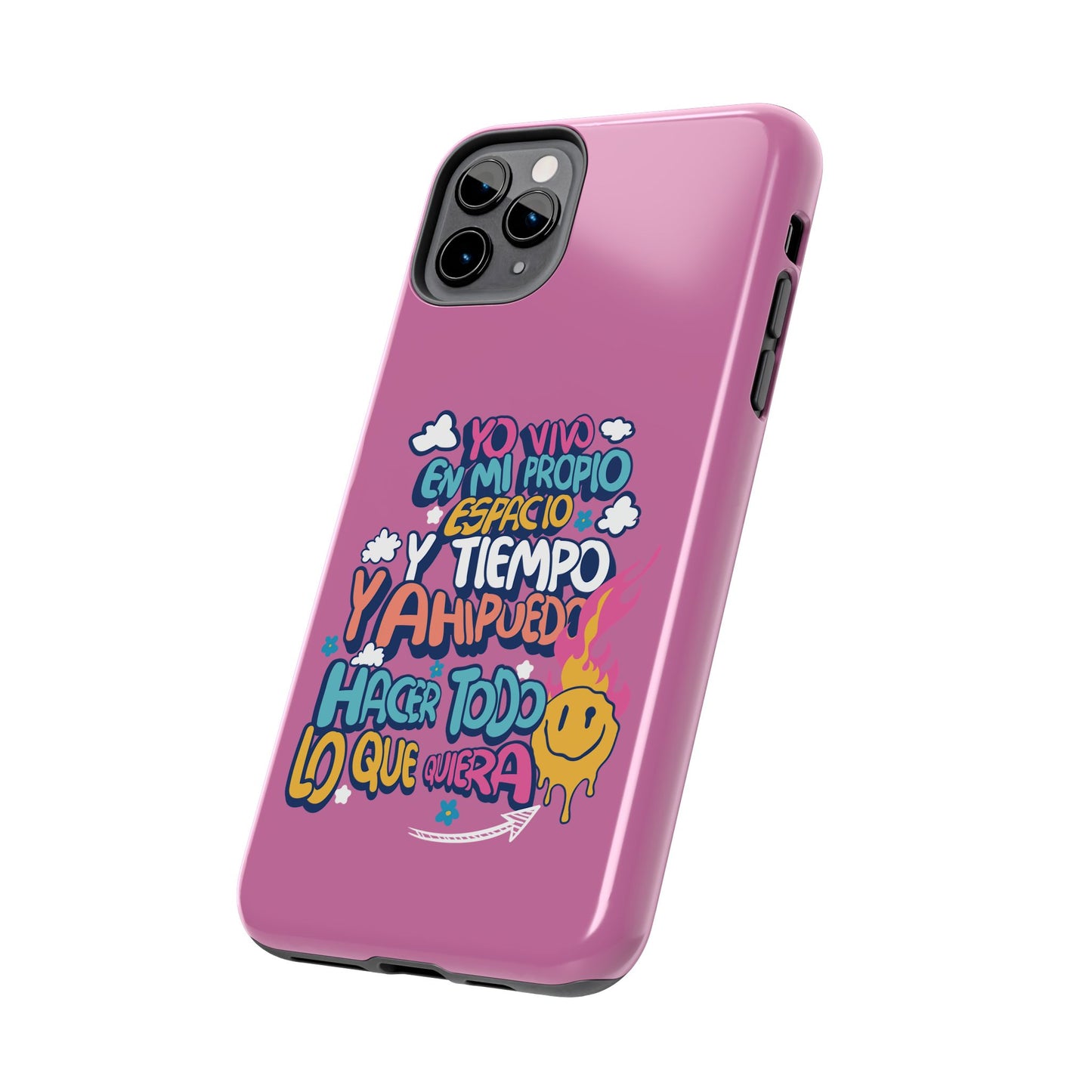 Funda para teléfono "Yo vivo en propio espacio y tiempo"