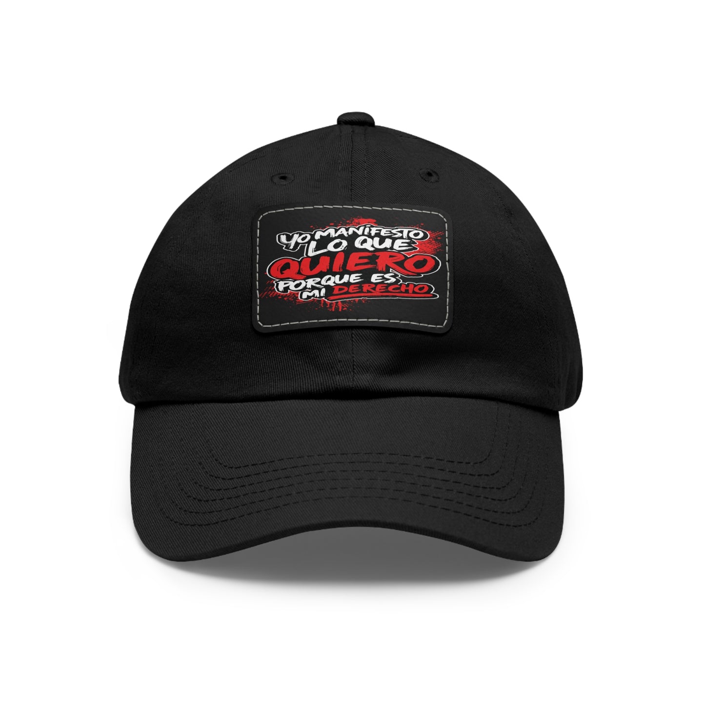 Gorra personalizada "Yo manifiesto lo que quiero"