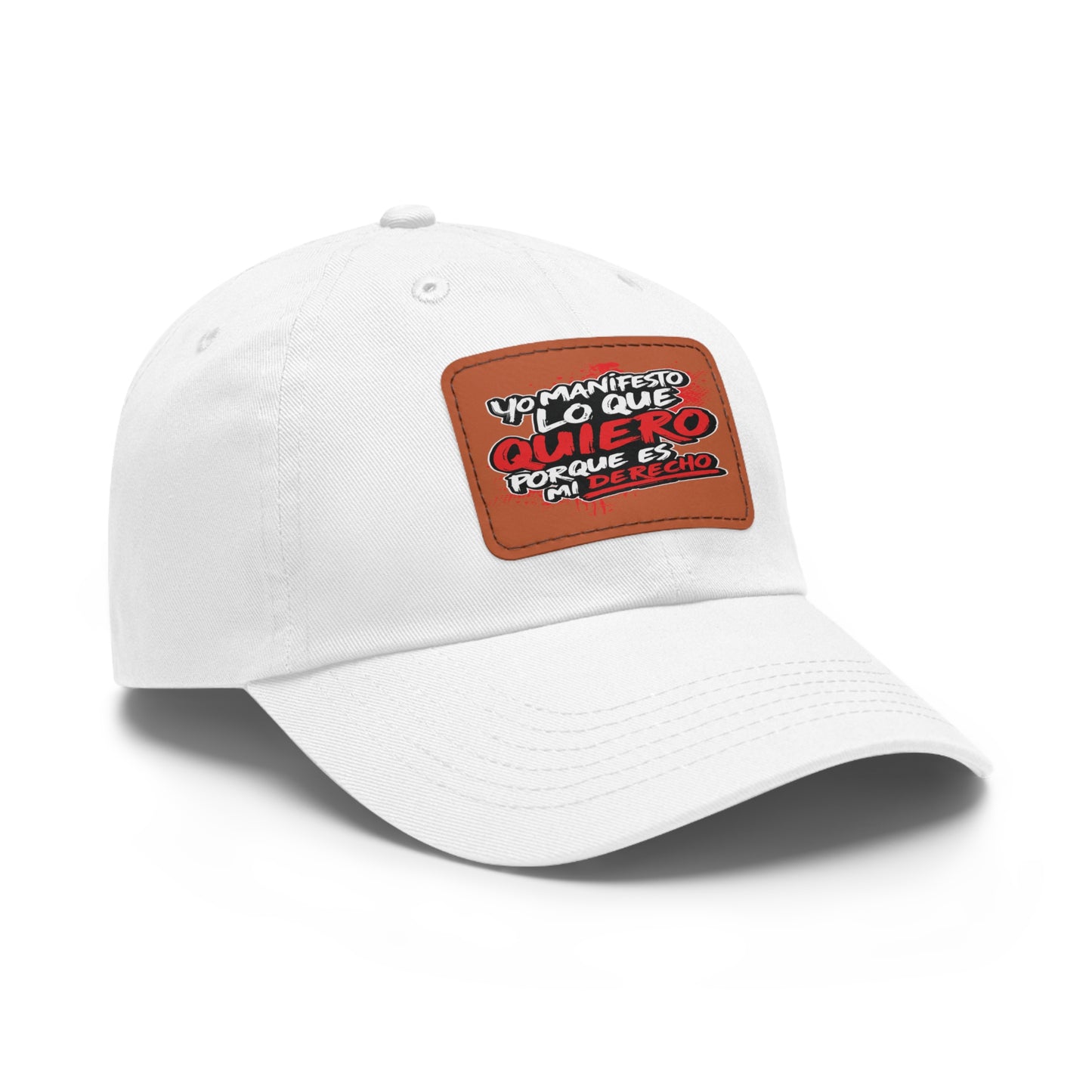 Gorra personalizada "Yo manifiesto lo que quiero"