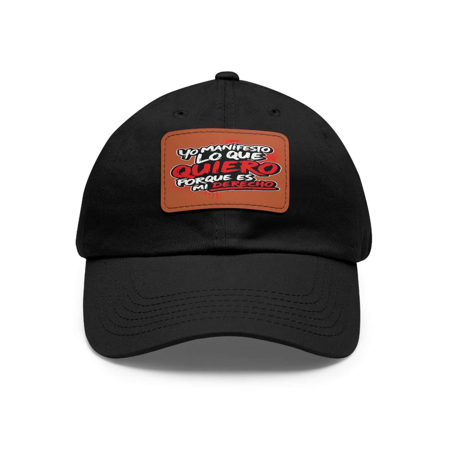 Gorra personalizada "Yo manifiesto lo que quiero"
