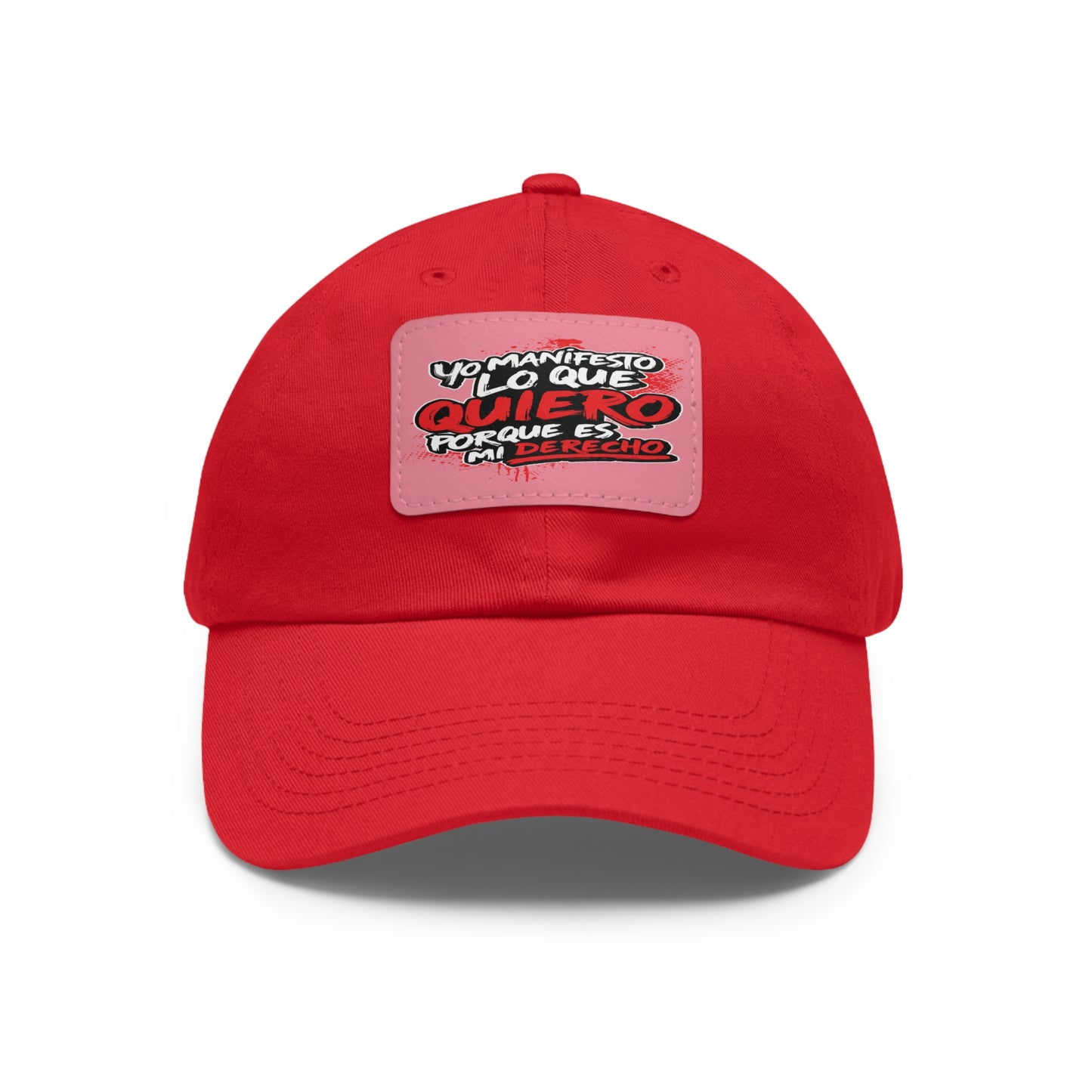 Gorra personalizada "Yo manifiesto lo que quiero"