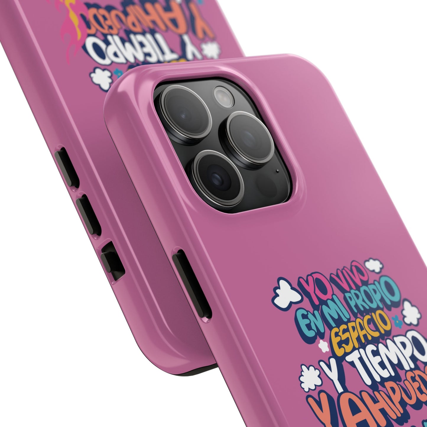 Funda para teléfono "Yo vivo en propio espacio y tiempo"