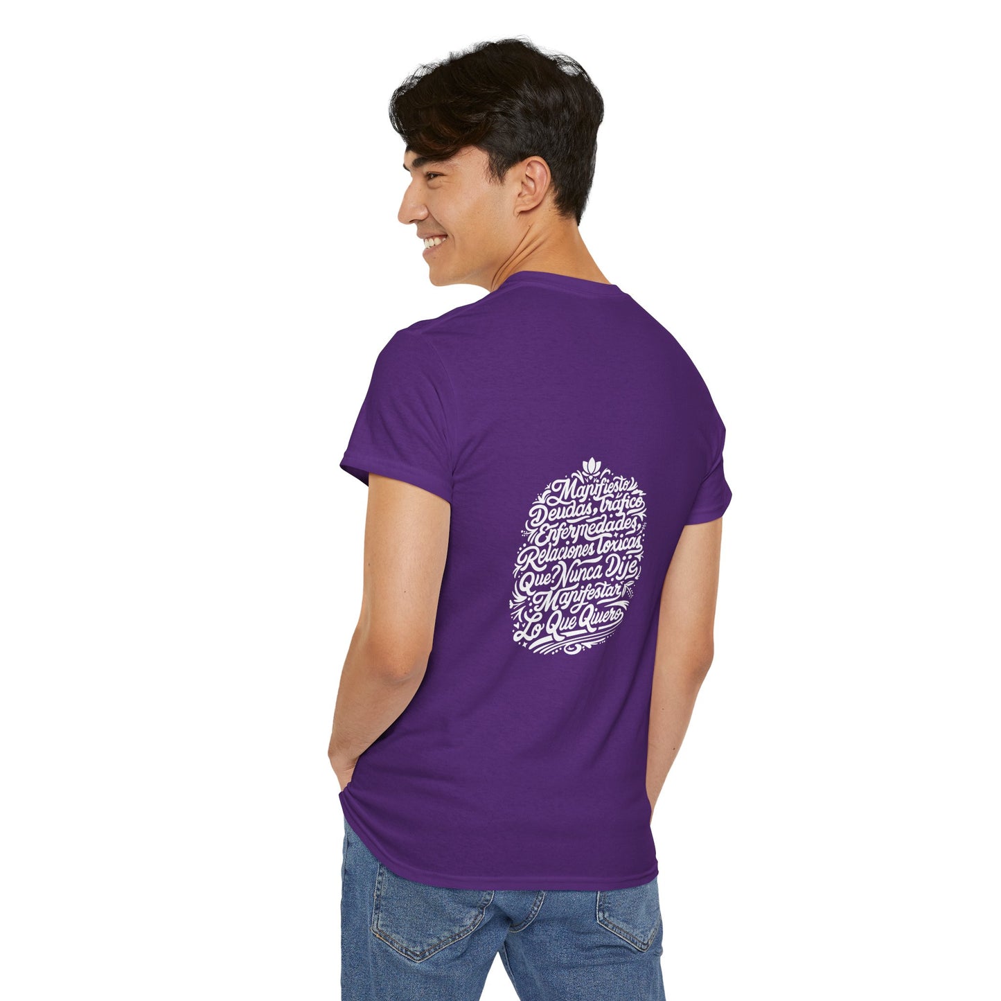 Playera Unisex Heavy Cotton Tee "Nunca dije Manifestar lo que quiero" - Celes Manifestación