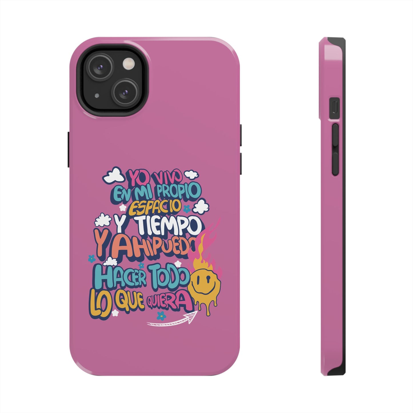 Funda para teléfono "Yo vivo en propio espacio y tiempo"