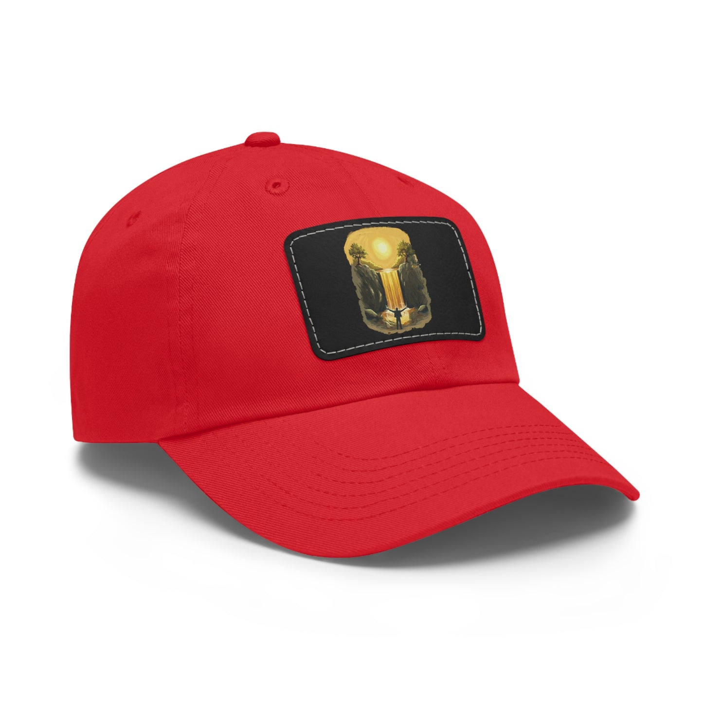 Gorra personalizada "A mí el dinero me llega todos los días"