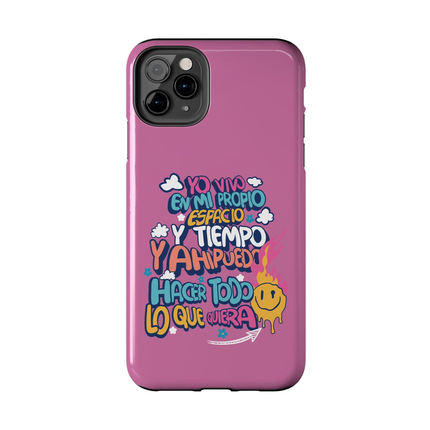 Funda para teléfono "Yo vivo en propio espacio y tiempo"