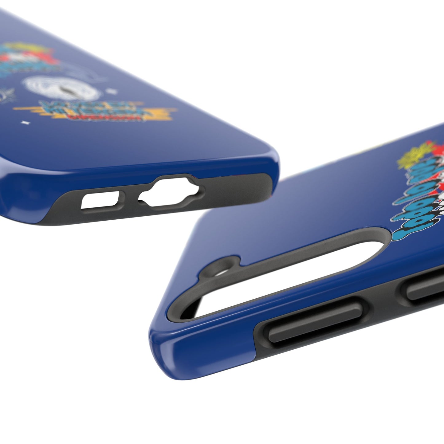 Funda para teléfono "Todo lo que veo en mi imaginación" - Azul