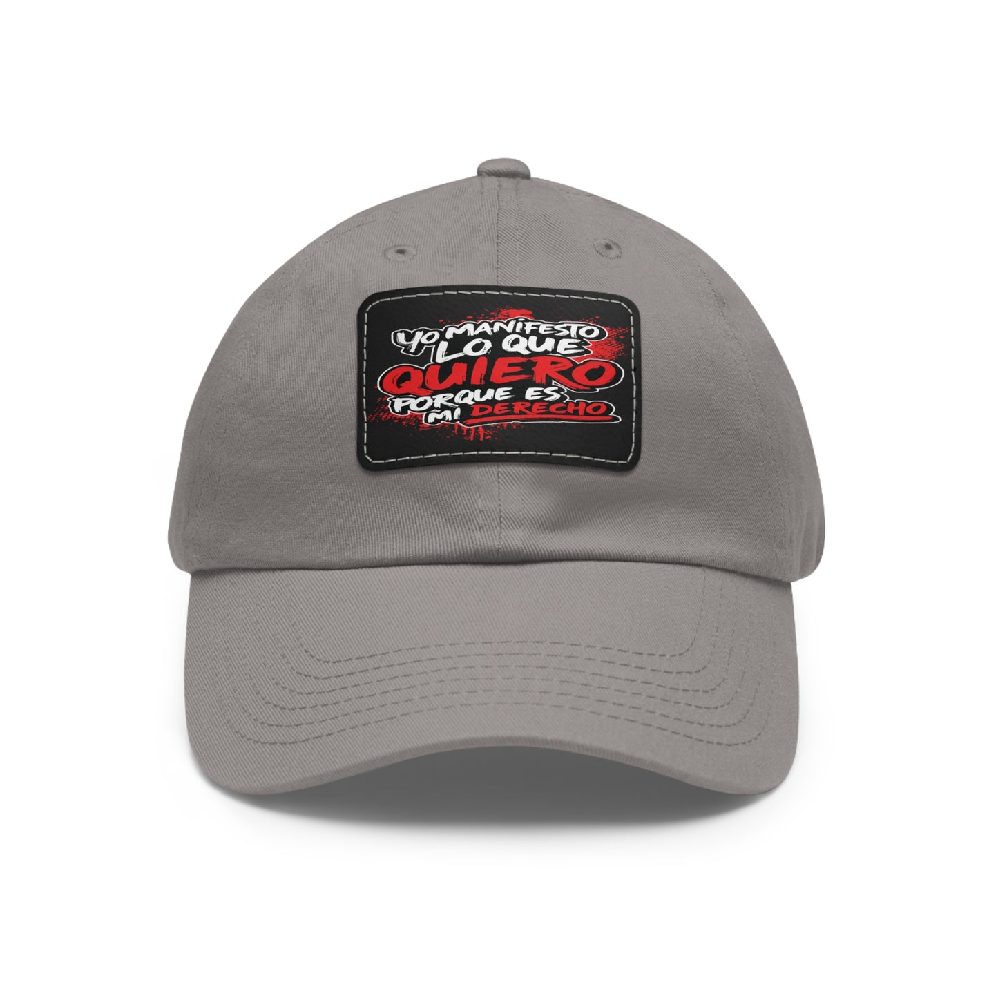 Gorra personalizada "Yo manifiesto lo que quiero"