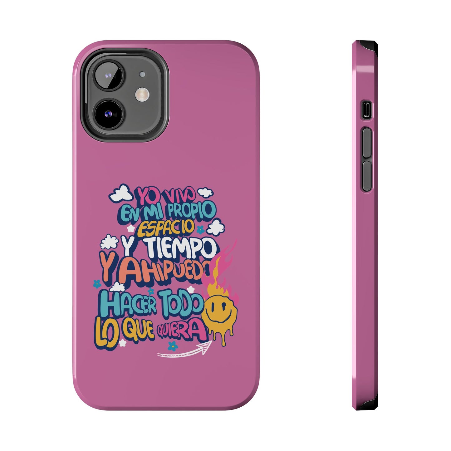 Funda para teléfono "Yo vivo en propio espacio y tiempo"