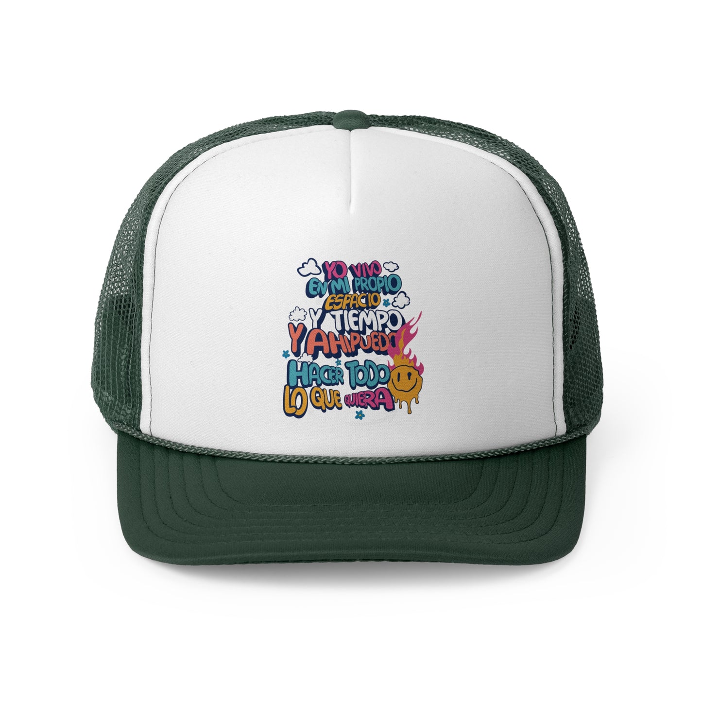 Gorras "Yo vivo en mi propio espacio y tiempo"