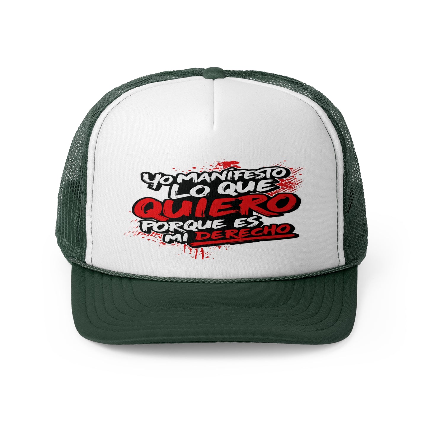 Gorras "Yo manifiesto lo que quiero"