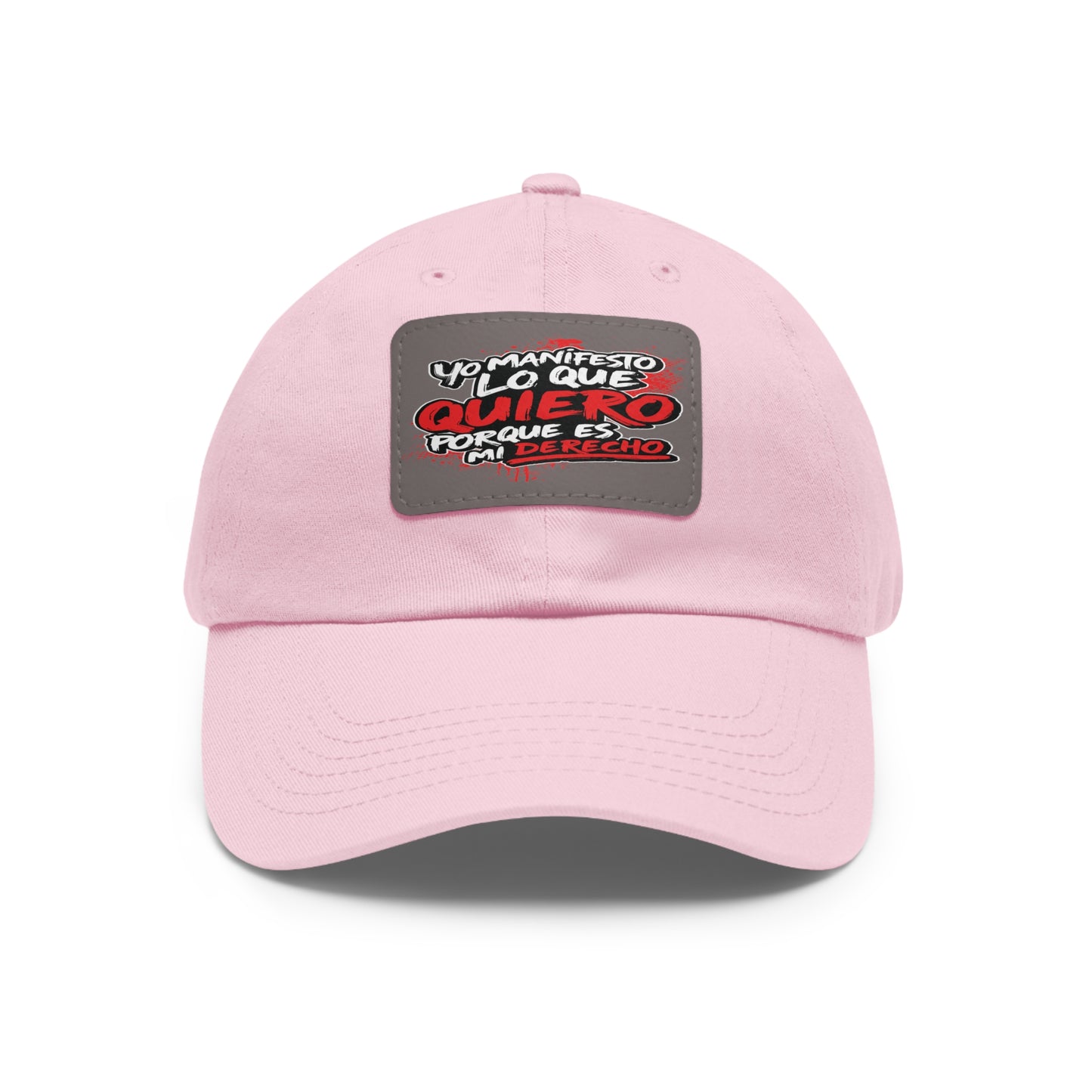 Gorra personalizada "Yo manifiesto lo que quiero"