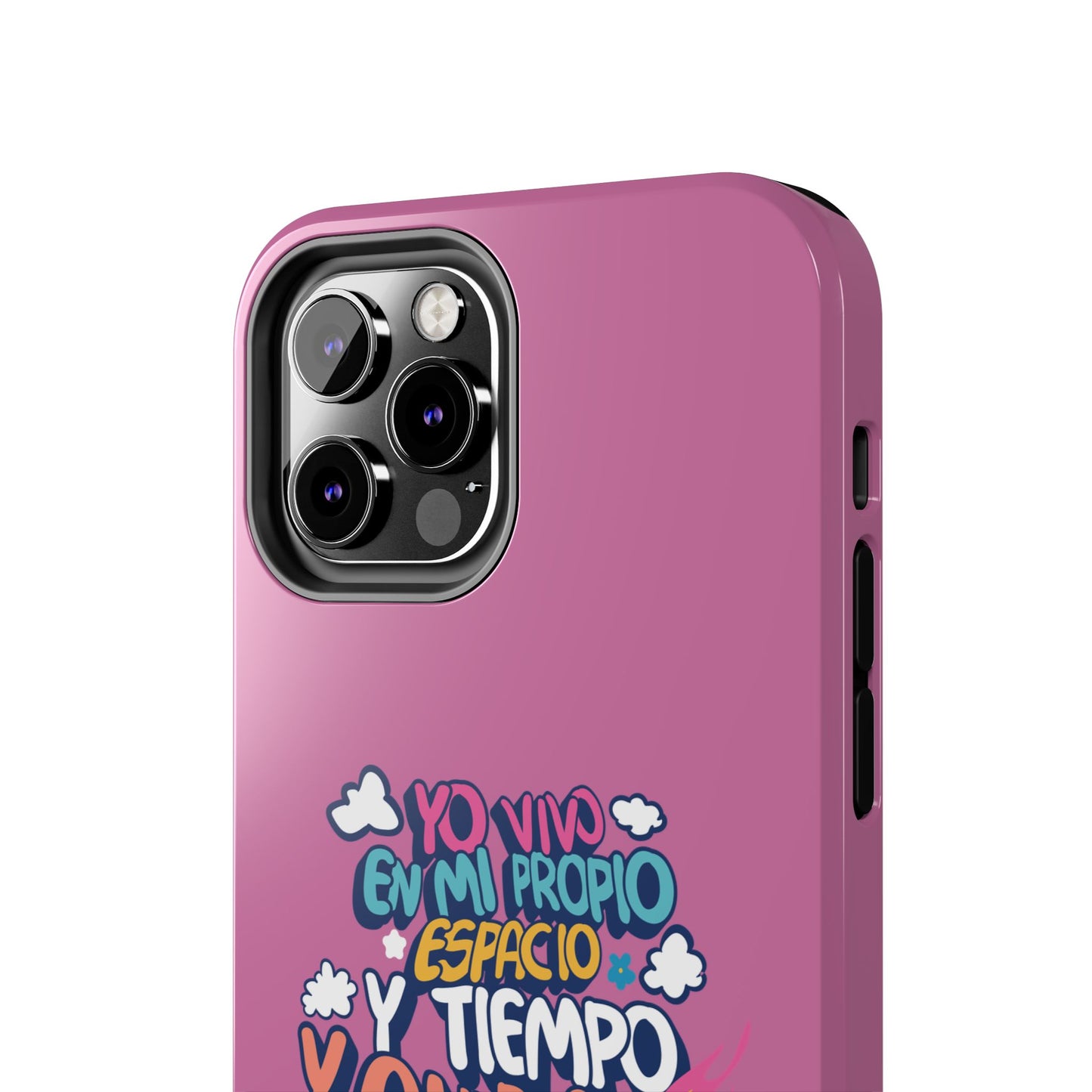 Funda para teléfono "Yo vivo en propio espacio y tiempo"