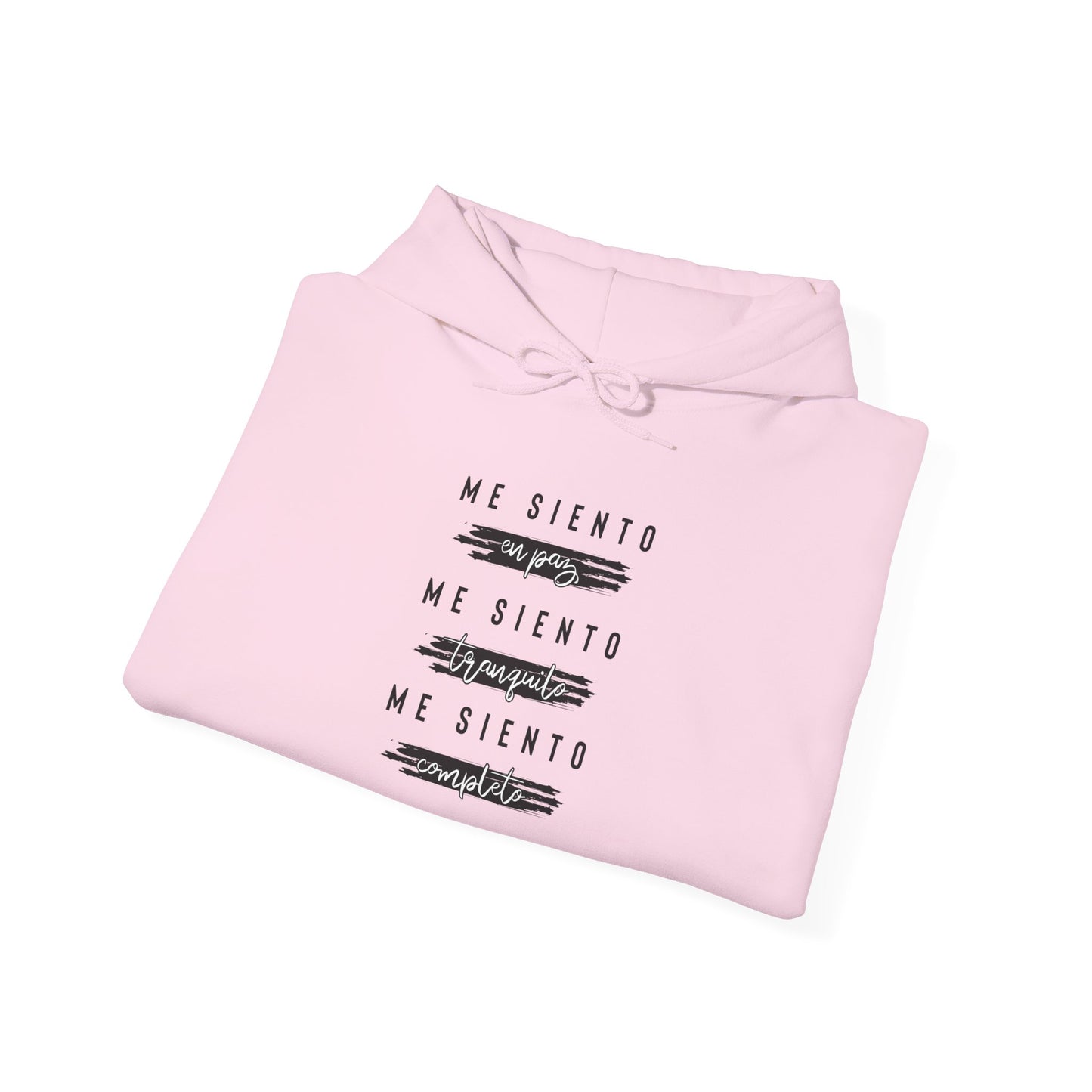 Sudadera con capucha unisex Heavy Blend™ - "Me siento en paz"