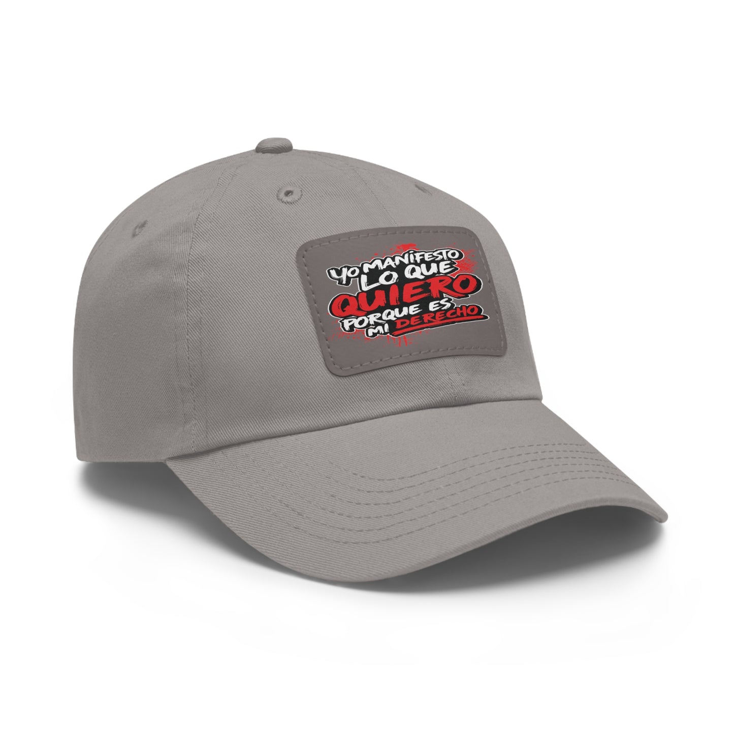 Gorra personalizada "Yo manifiesto lo que quiero"