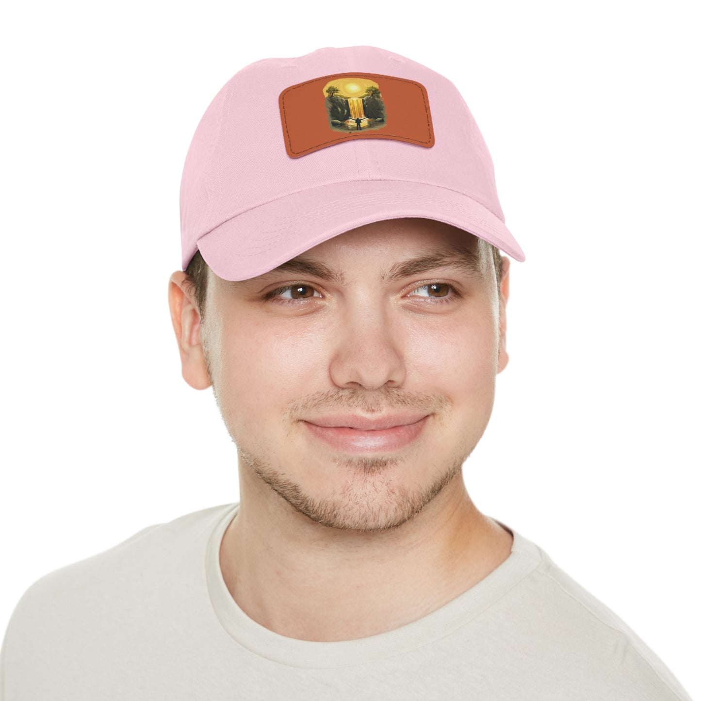 Gorra personalizada "A mí el dinero me llega todos los días"
